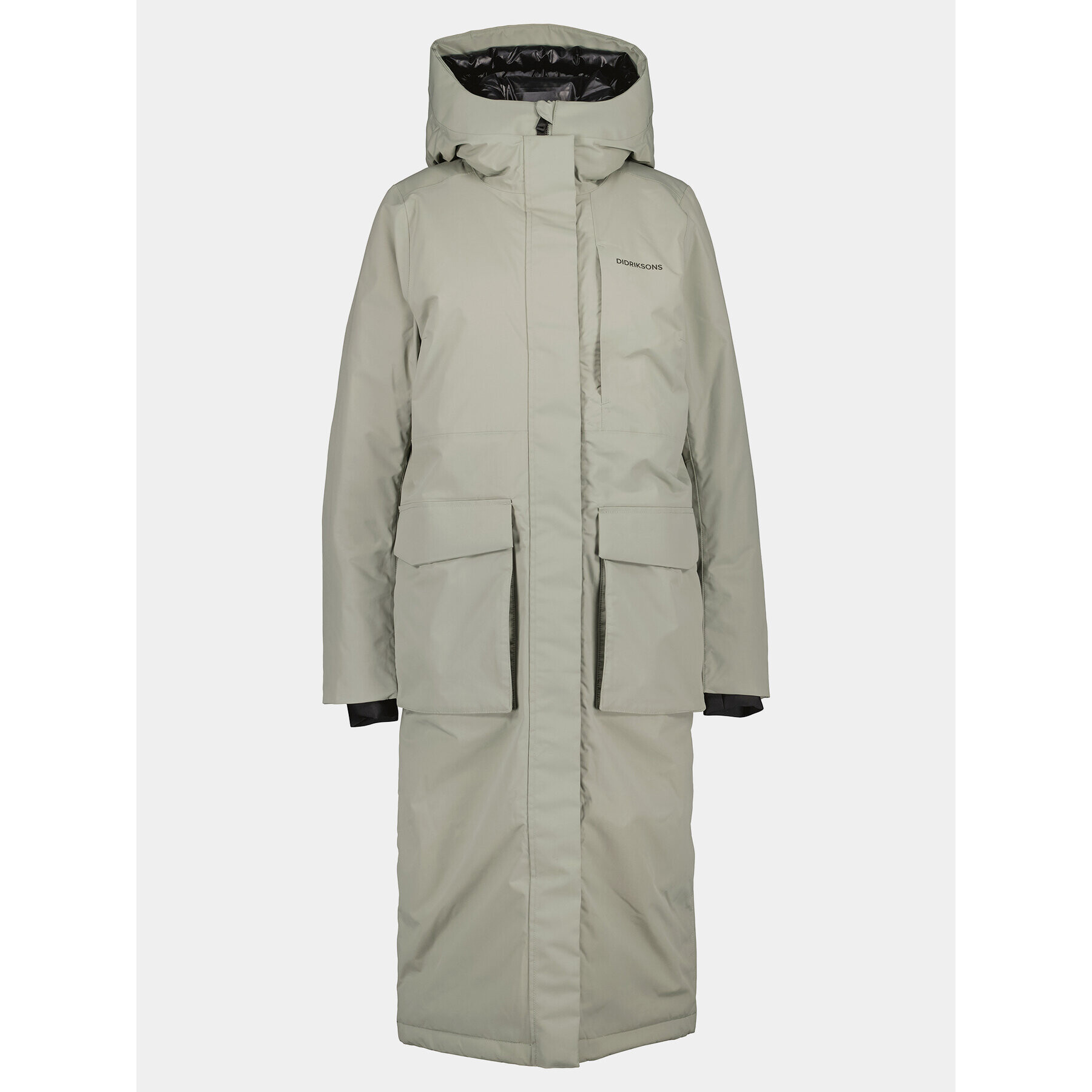 Didriksons Parka Leya Wns Parka L 3 504846 Zelena Regular Fit - Pepit.si