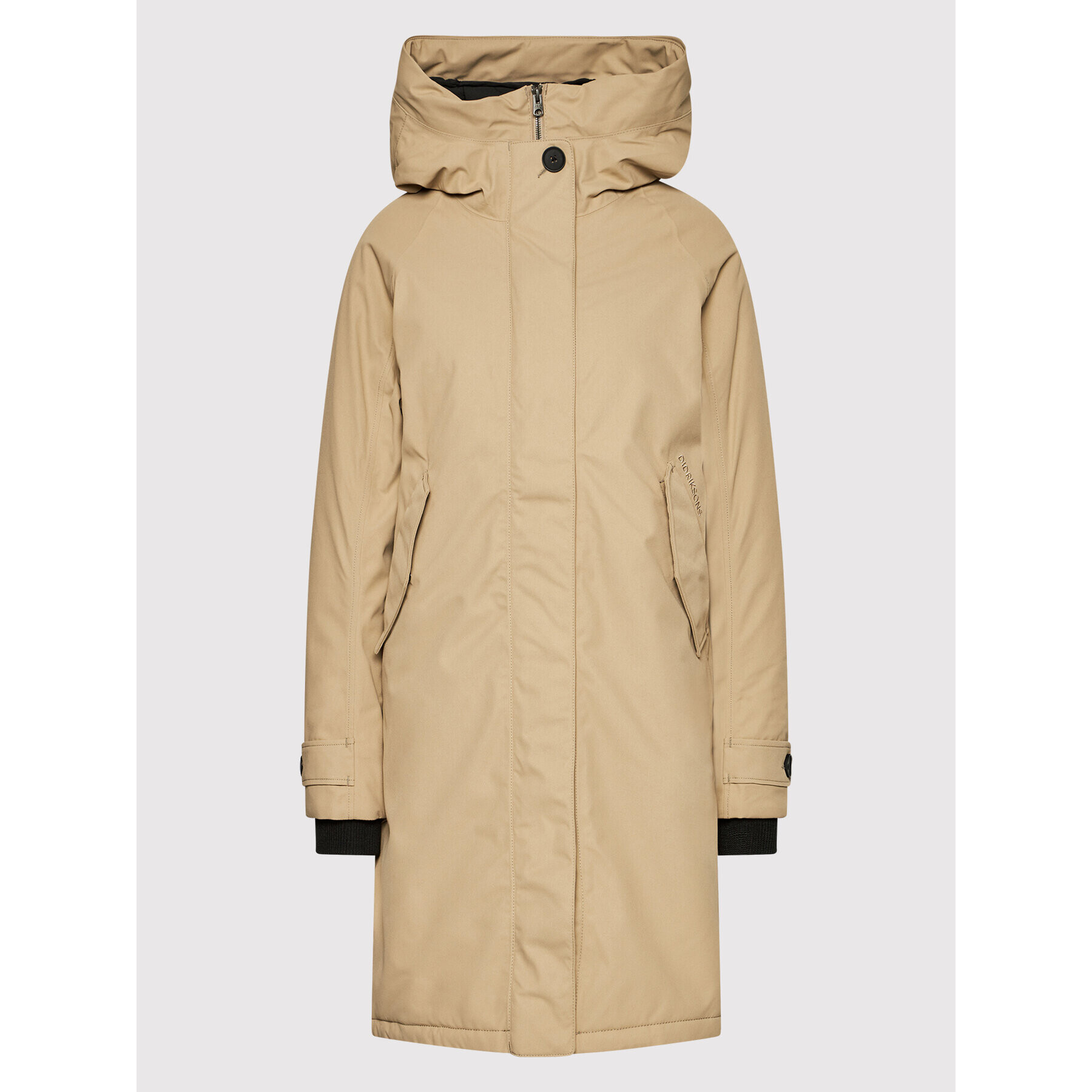 Didriksons Parka Luna 503907 Bež Regular Fit - Pepit.si