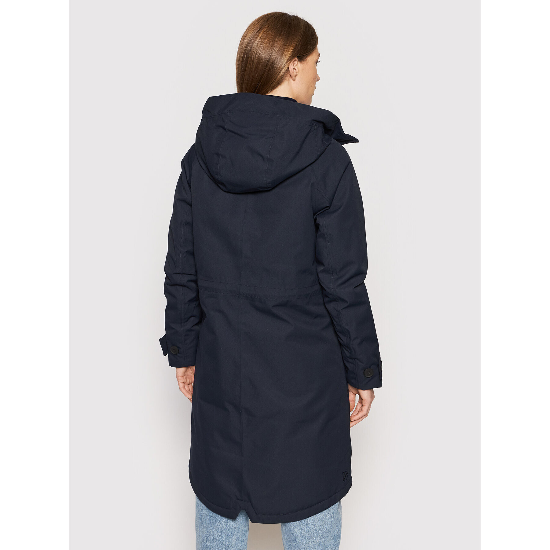 Didriksons Parka Luna 503907 Mornarsko modra Regular Fit - Pepit.si