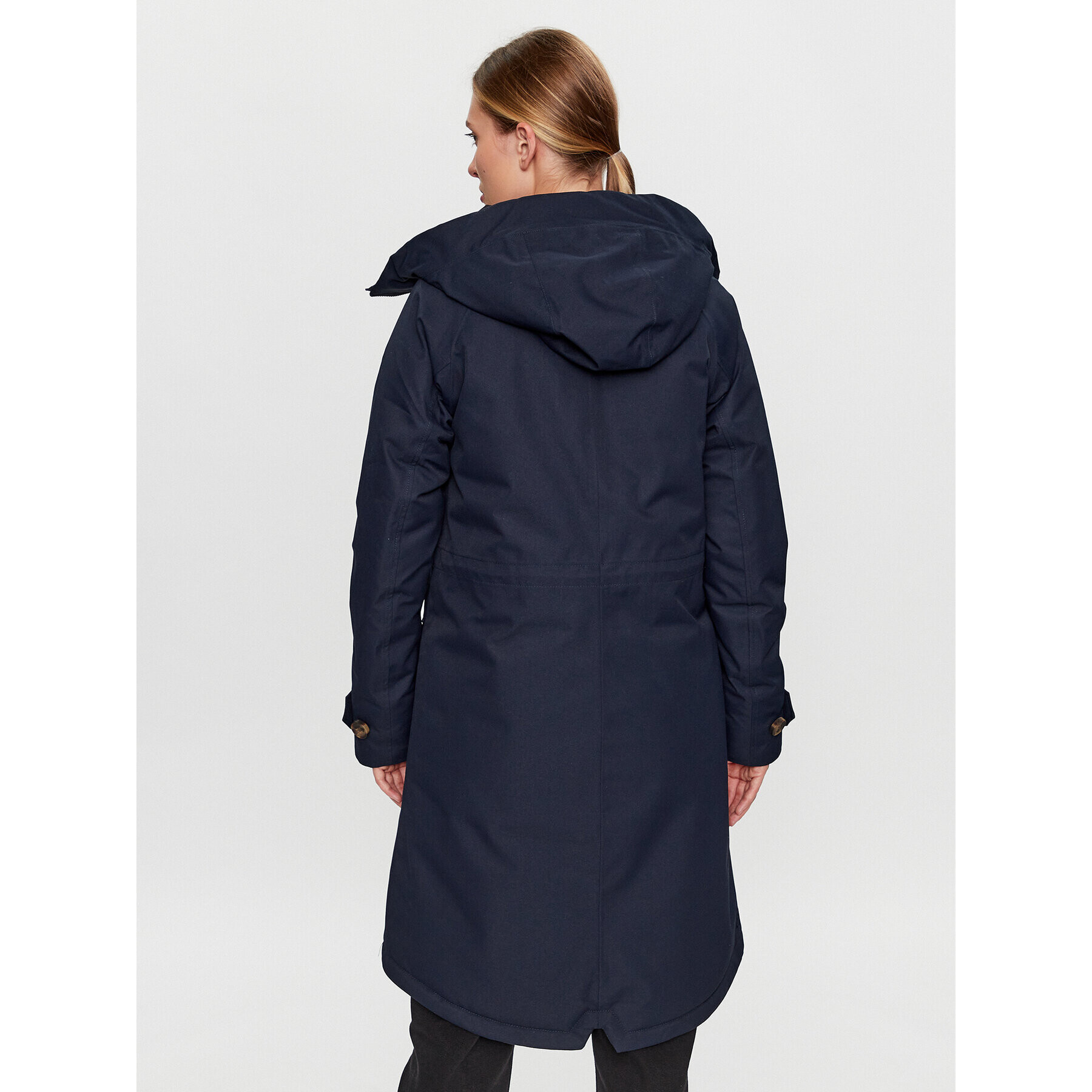 Didriksons Parka Luna 504379 Mornarsko modra Regular Fit - Pepit.si