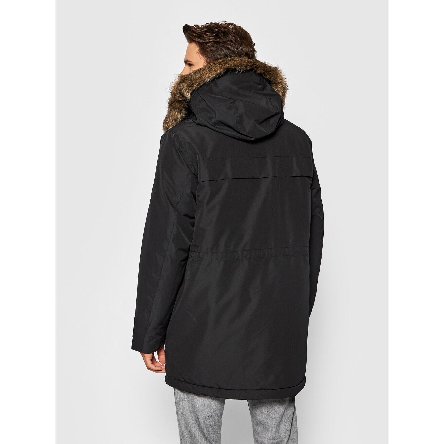 Didriksons Parka Reidar 503914 Črna Regular Fit - Pepit.si