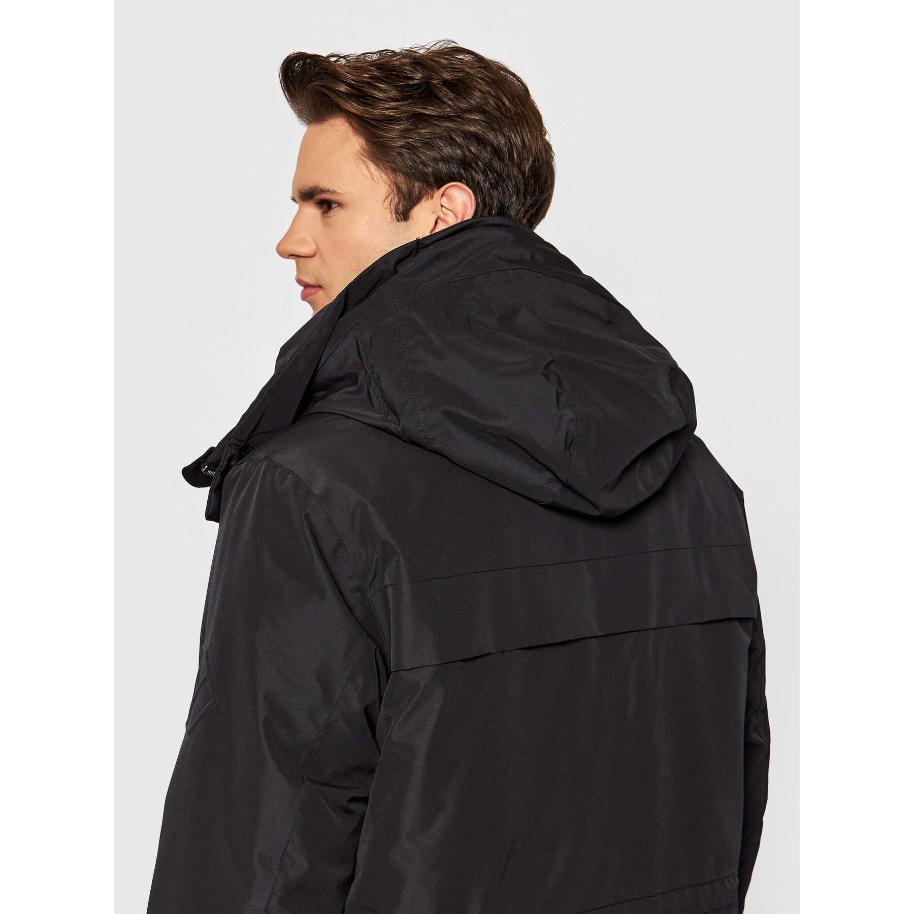 Didriksons Parka Reidar 503914 Črna Regular Fit - Pepit.si