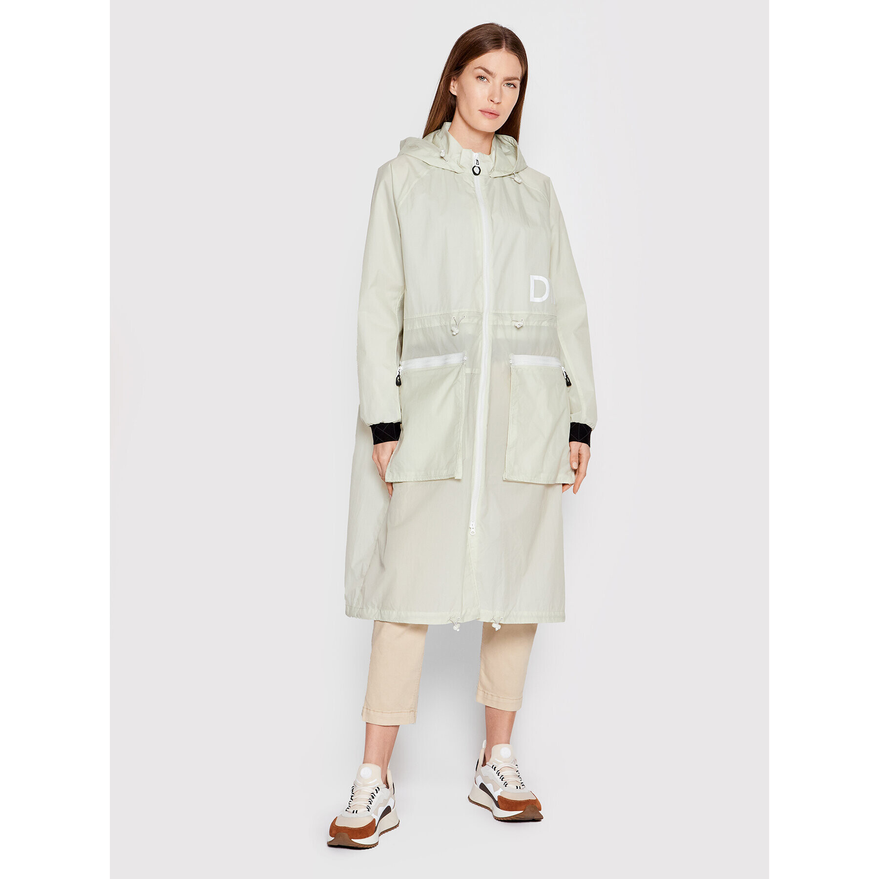 Didriksons Parka Serena 504029 Zelena Oversize - Pepit.si