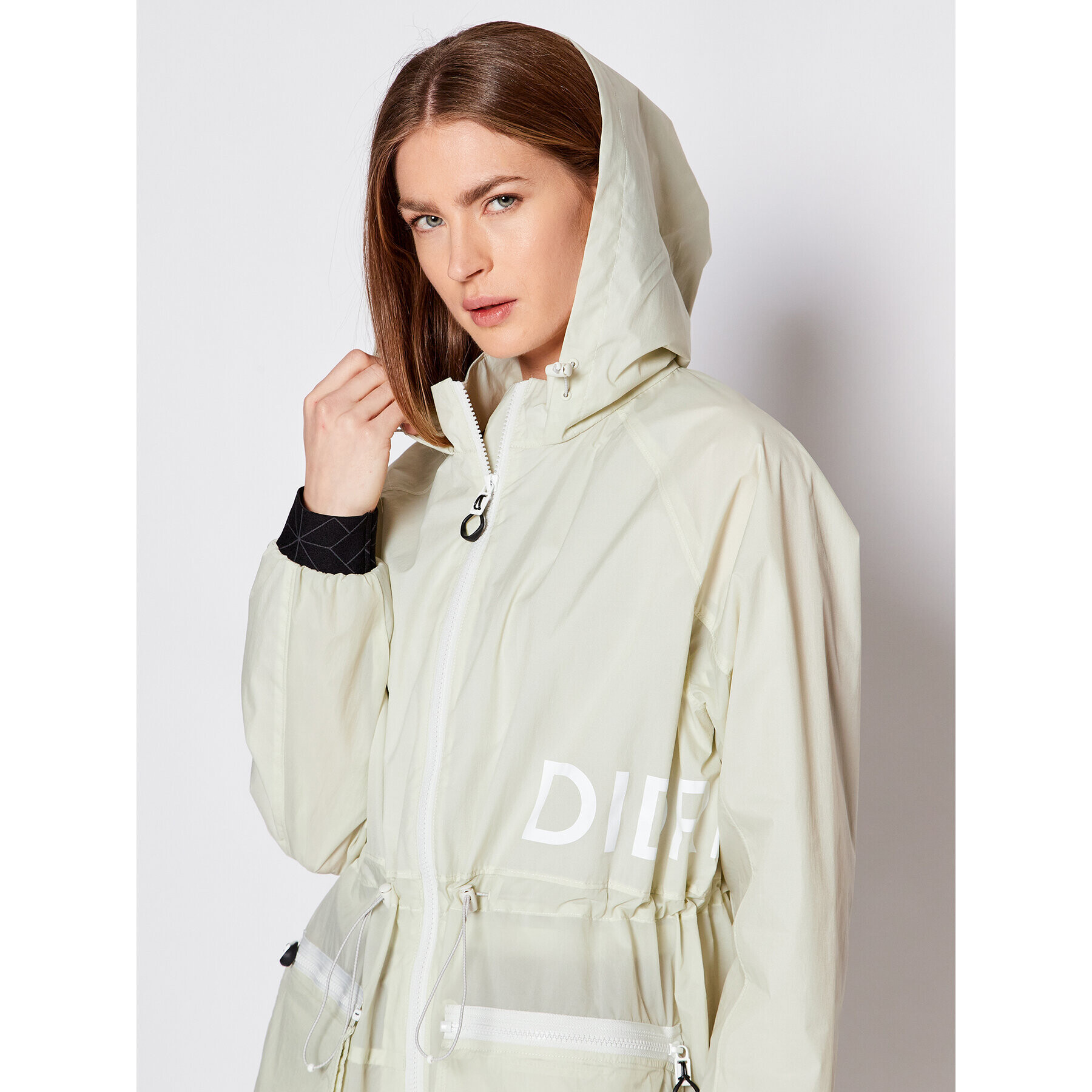 Didriksons Parka Serena 504029 Zelena Oversize - Pepit.si