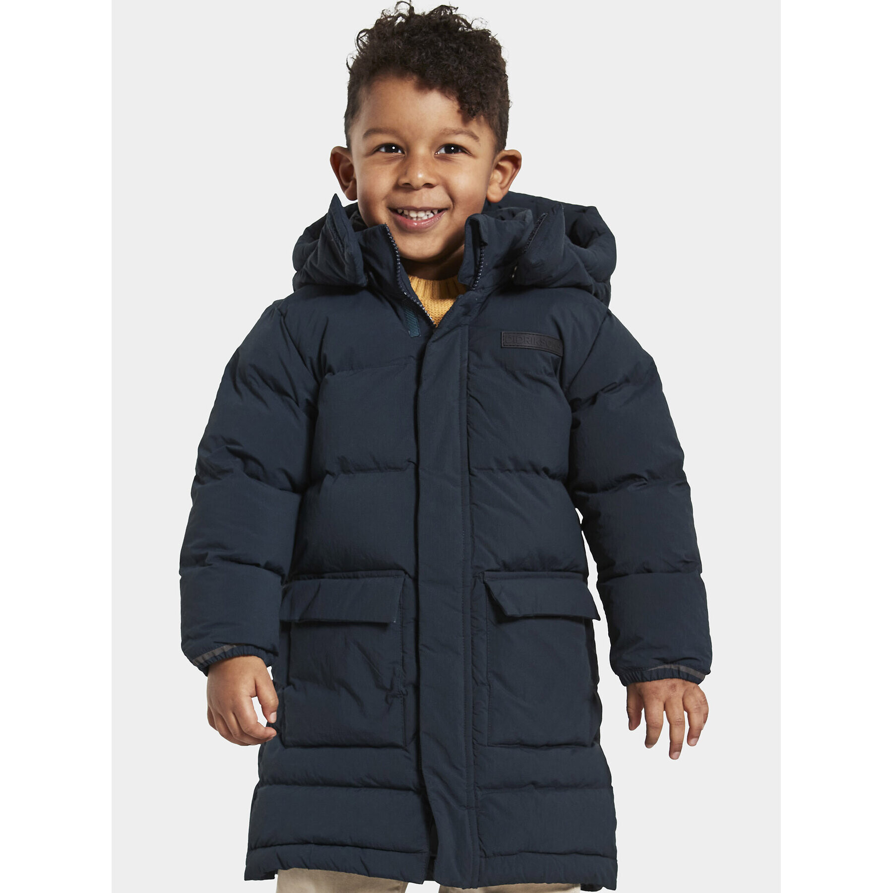 Didriksons Parka Snöfrid 504345 Mornarsko modra Regular Fit - Pepit.si