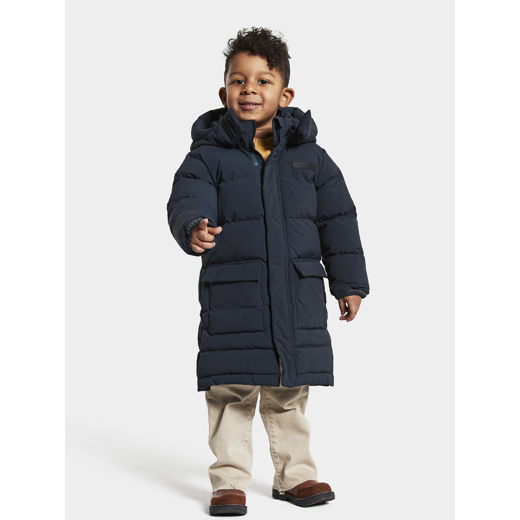 Didriksons Parka Snöfrid 504345 Mornarsko modra Regular Fit - Pepit.si