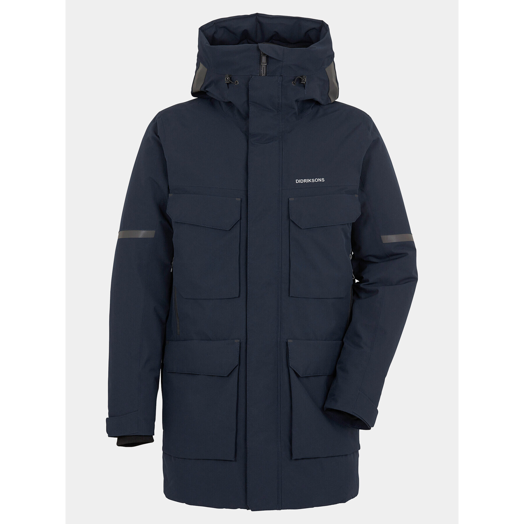 Didriksons Zimska jakna Drew Usx Parka 7 504853 Mornarsko modra Standard Fit - Pepit.si