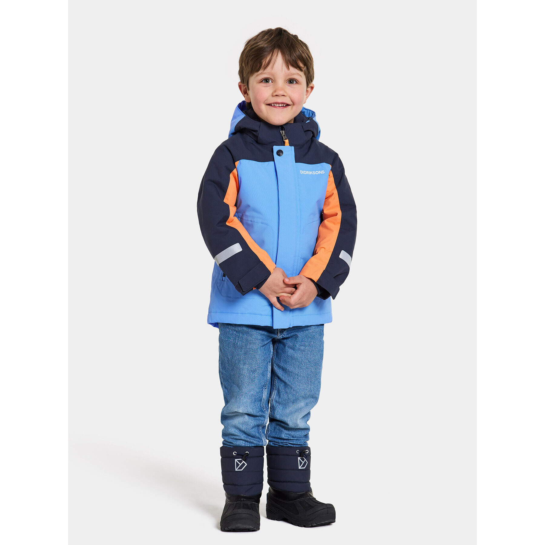 Didriksons Zimska jakna Neptun Kids Jkt 2 504900 Modra - Pepit.si