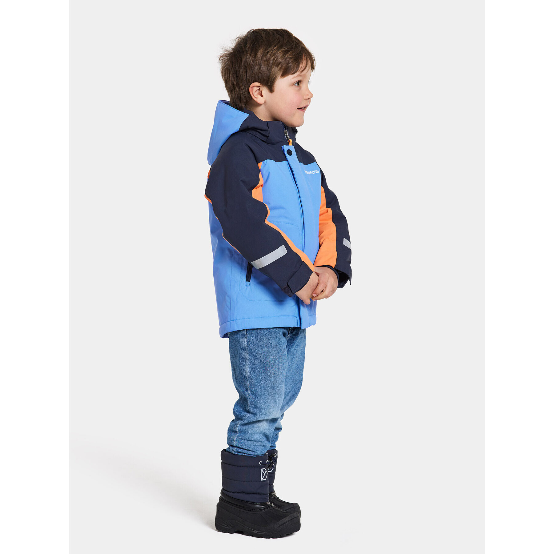 Didriksons Zimska jakna Neptun Kids Jkt 2 504900 Modra - Pepit.si