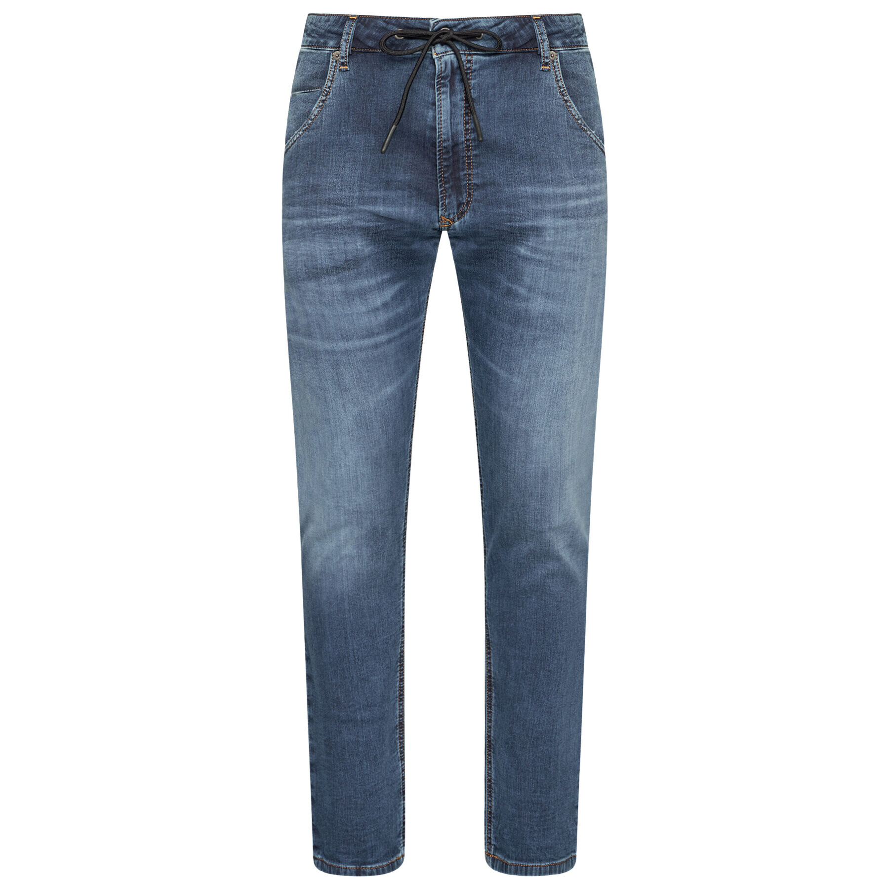 Diesel Jeans hlače Krooley A00879 069NL Mornarsko modra Tapered Fit - Pepit.si