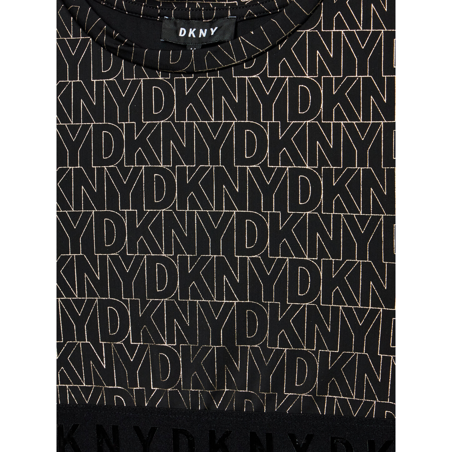 DKNY Bluza D35S25 S Črna Regular Fit - Pepit.si