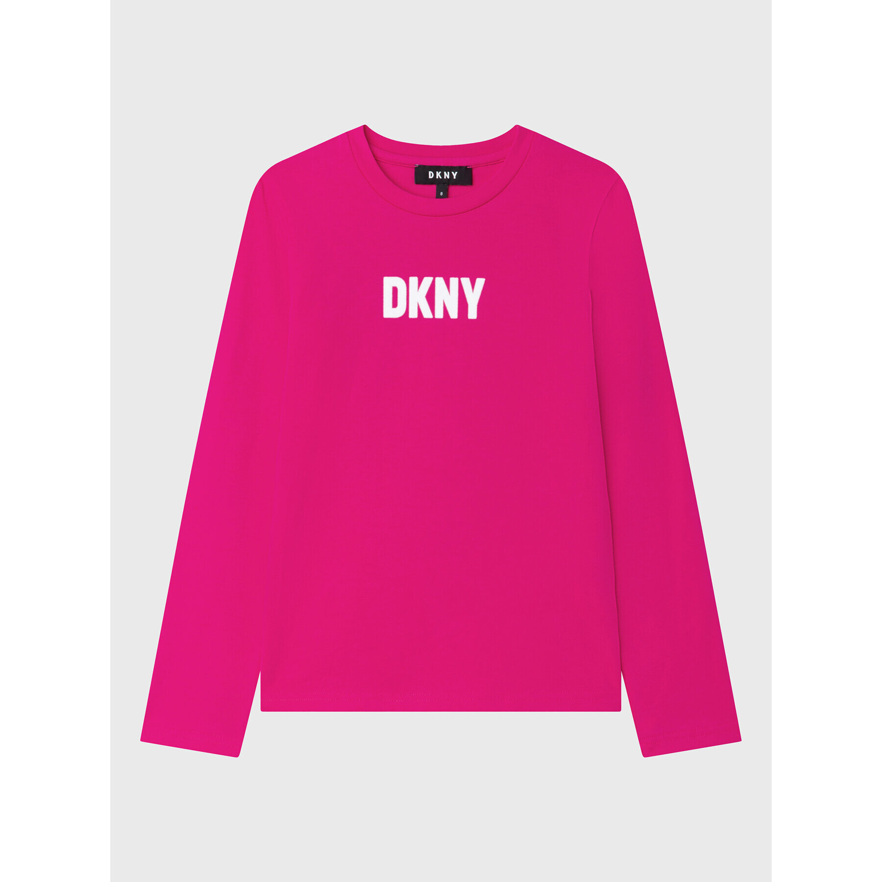 DKNY Bluza D35S32 M Roza Regular Fit - Pepit.si