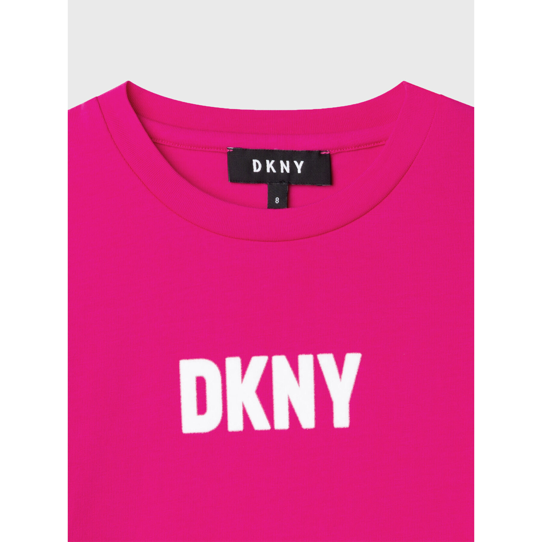 DKNY Bluza D35S32 M Roza Regular Fit - Pepit.si