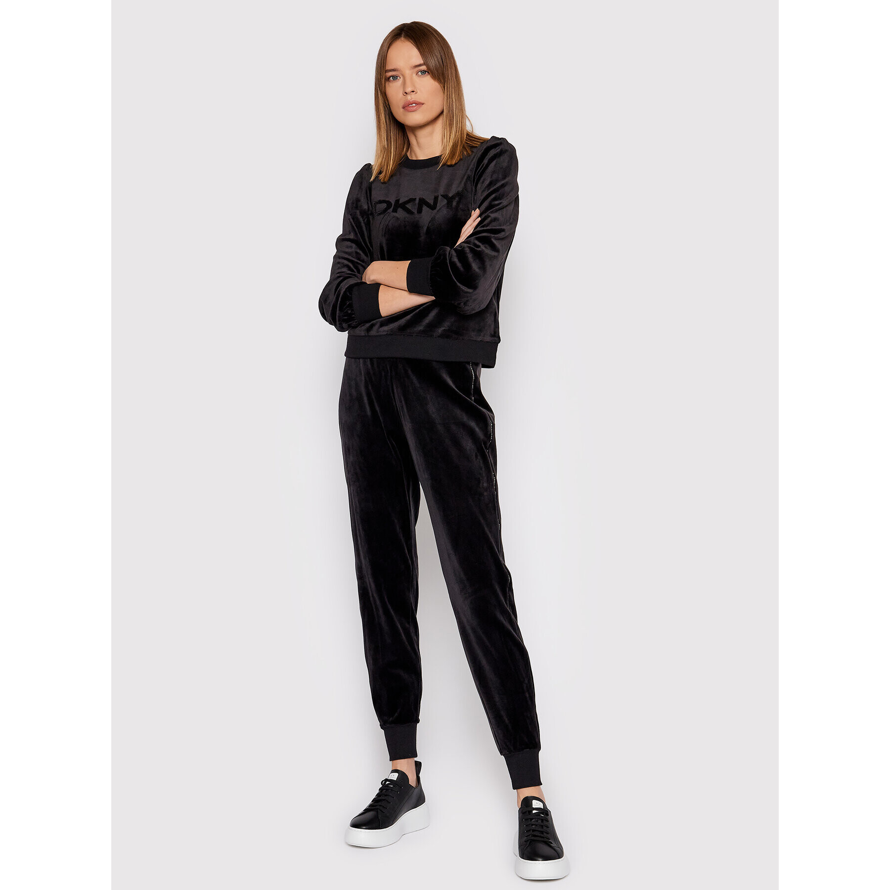 DKNY Jopa P1MRVKOK Črna Regular Fit - Pepit.si