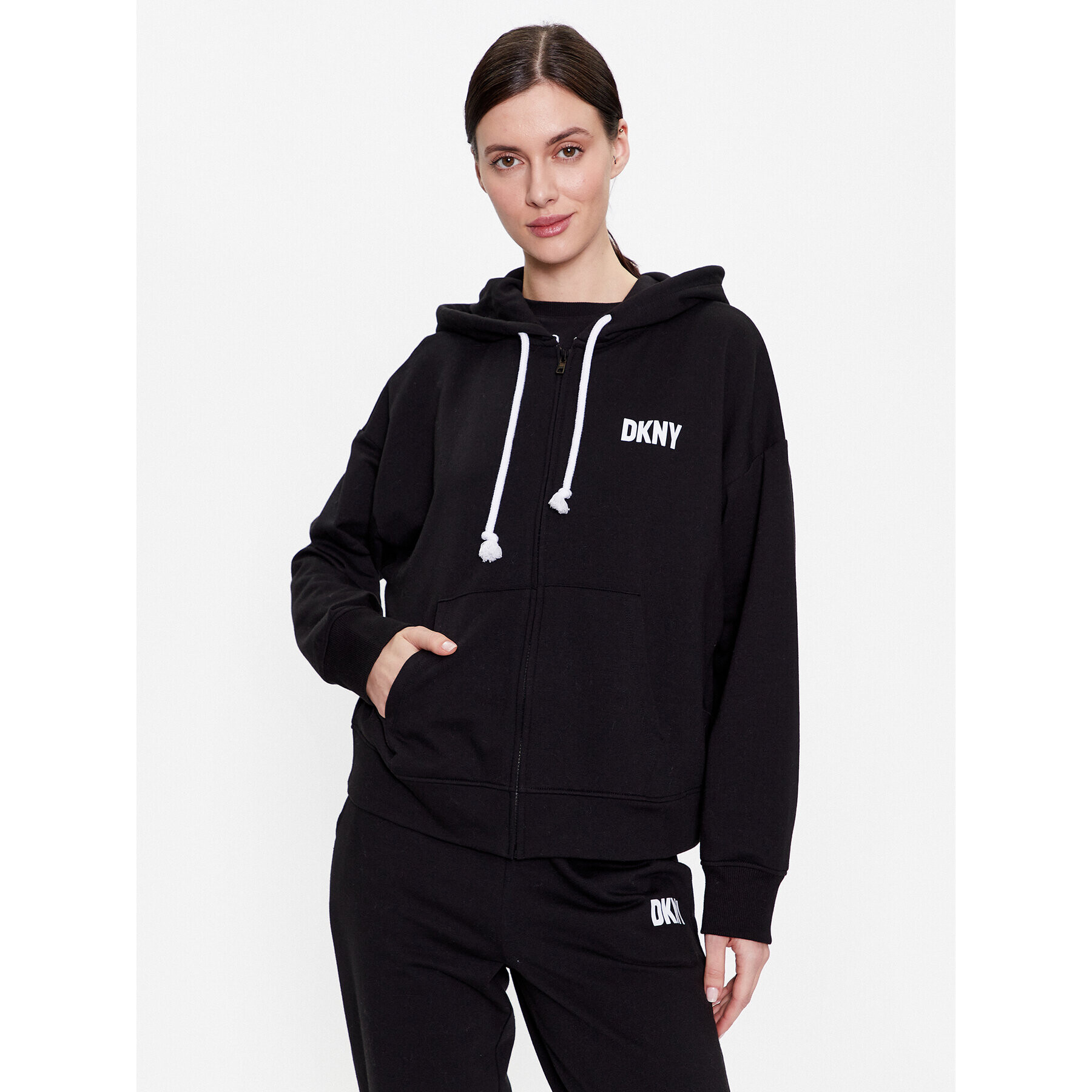 DKNY Jopa YI2022629 Črna Regular Fit - Pepit.si