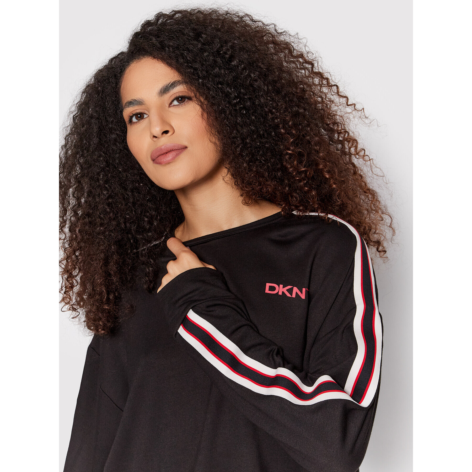 DKNY Jopa YI2222534 Črna Relaxed Fit - Pepit.si