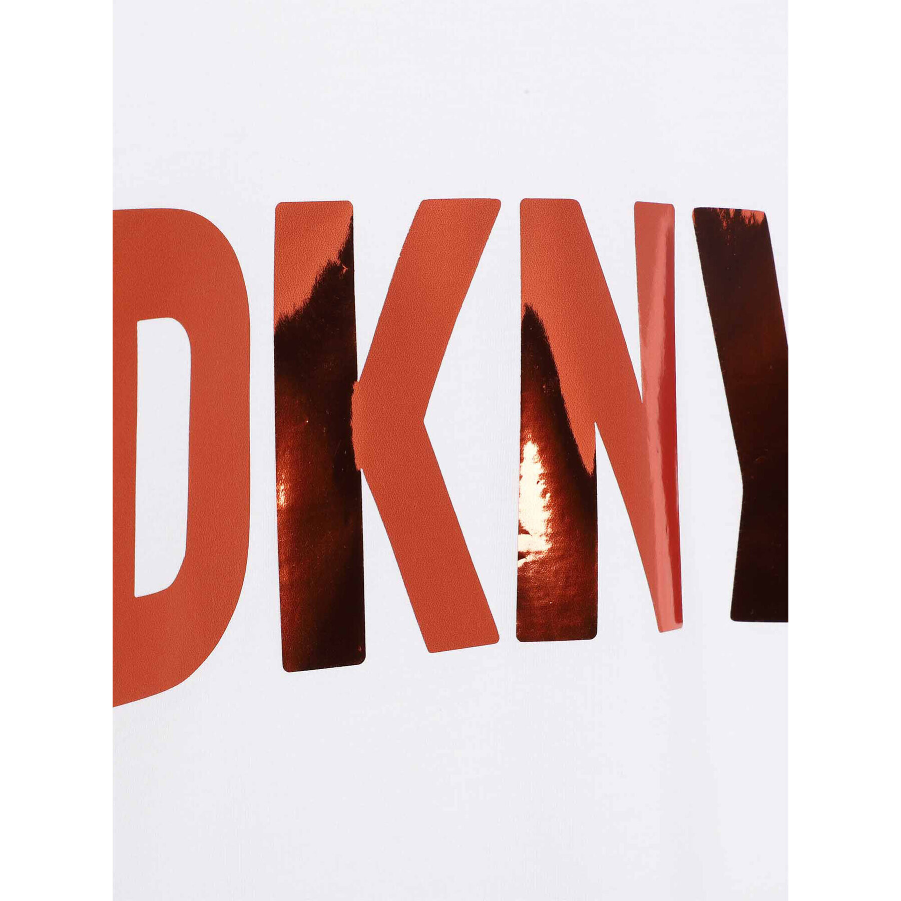 DKNY Majica D35T08 S Bela Regular Fit - Pepit.si