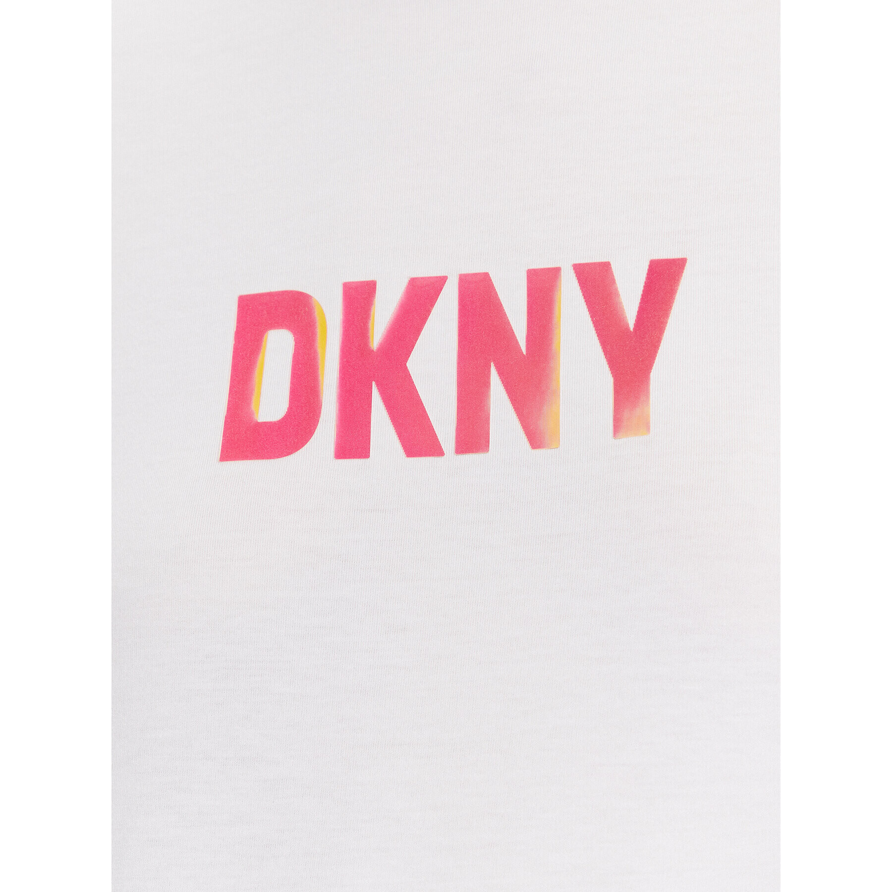 DKNY Majica P3BHDDNA Bela Regular Fit - Pepit.si