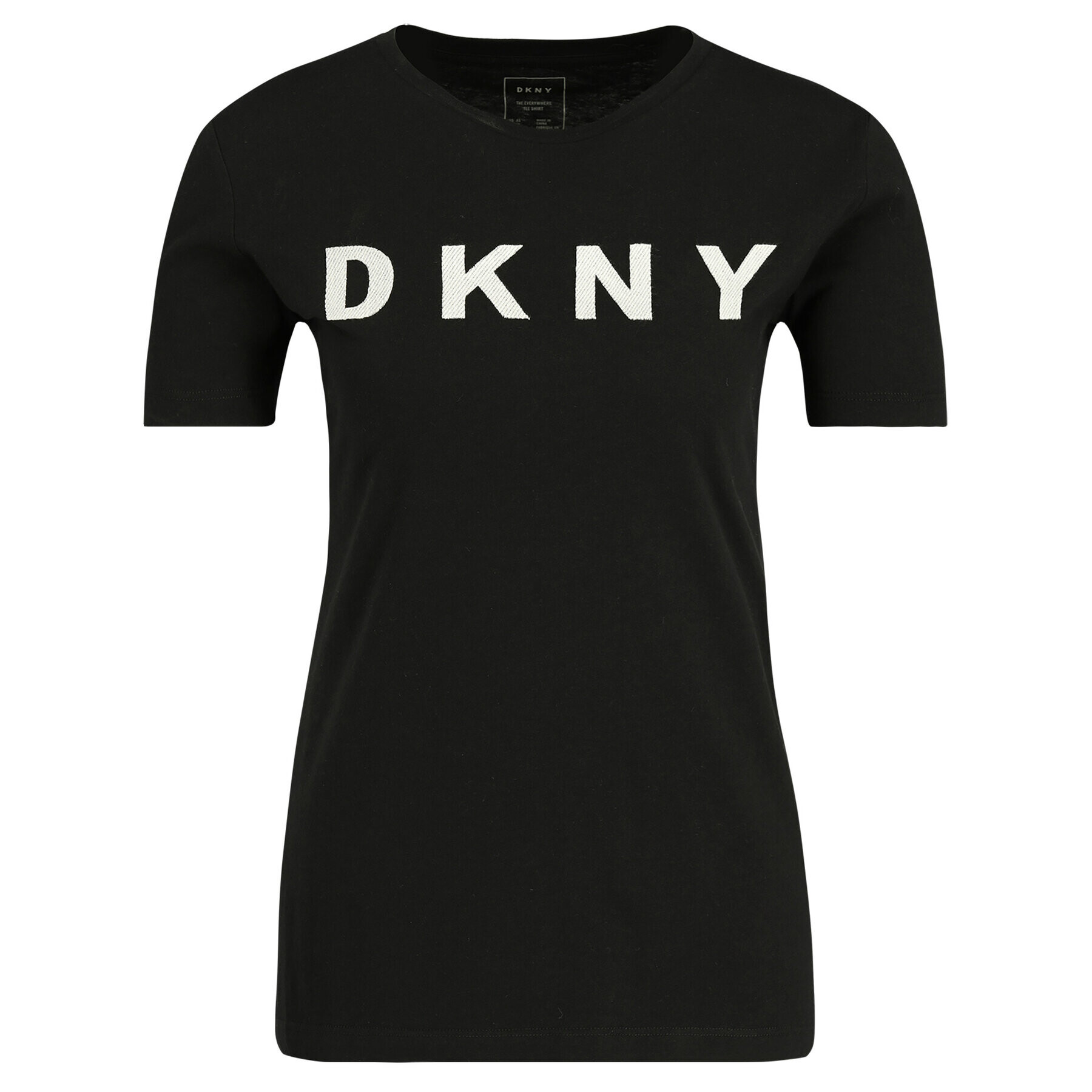 DKNY Majica W3276CNA Črna Regular Fit - Pepit.si