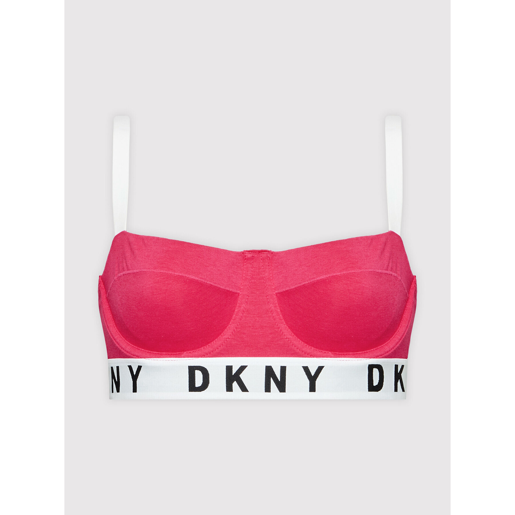 DKNY Nedrček s kostjo DK4521 Roza - Pepit.si