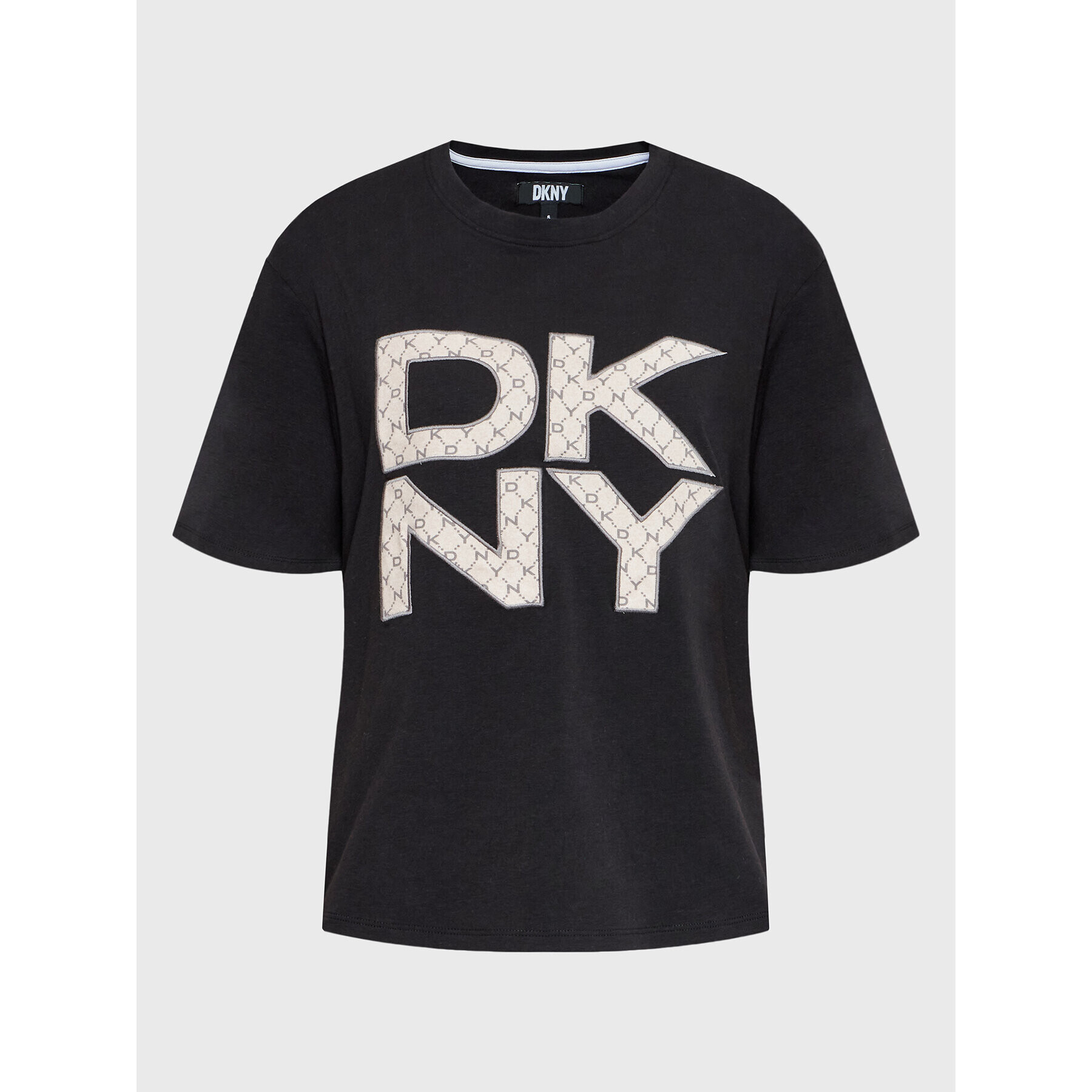 DKNY Pižama YI2522591 Pisana Regular Fit - Pepit.si