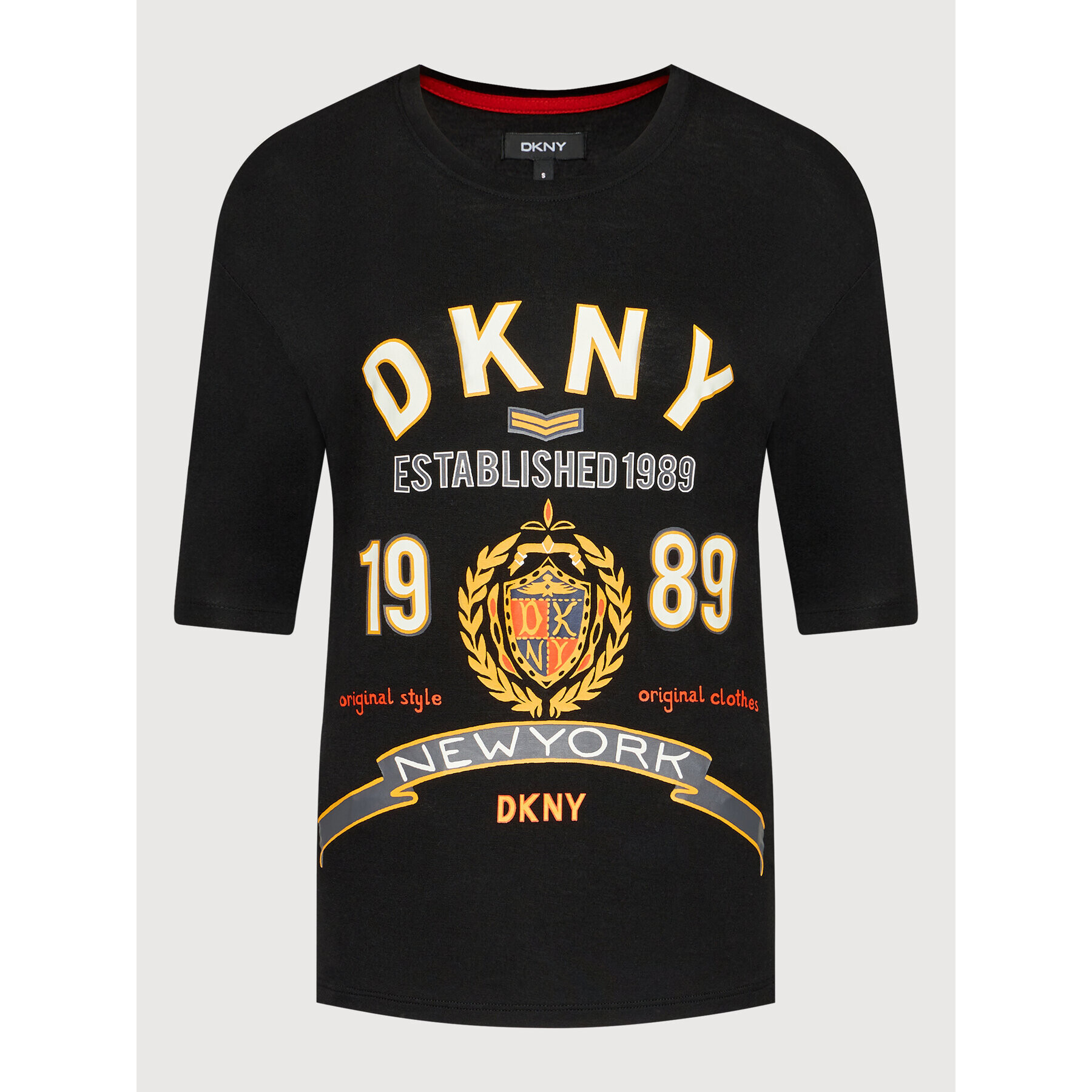 DKNY Pižama YI2822486 Črna - Pepit.si