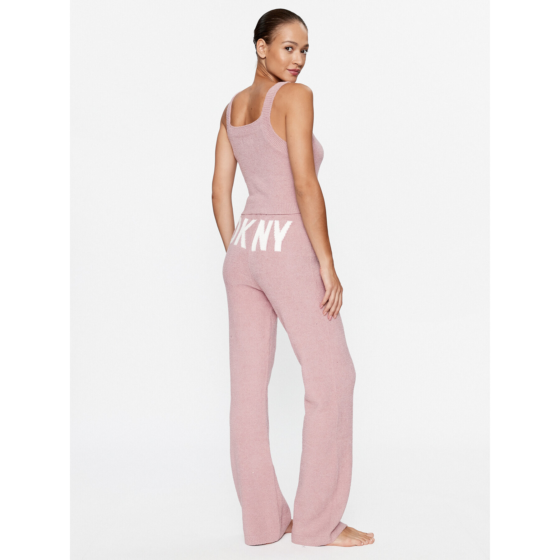 DKNY Pižama YI2822687 Roza Regular Fit - Pepit.si