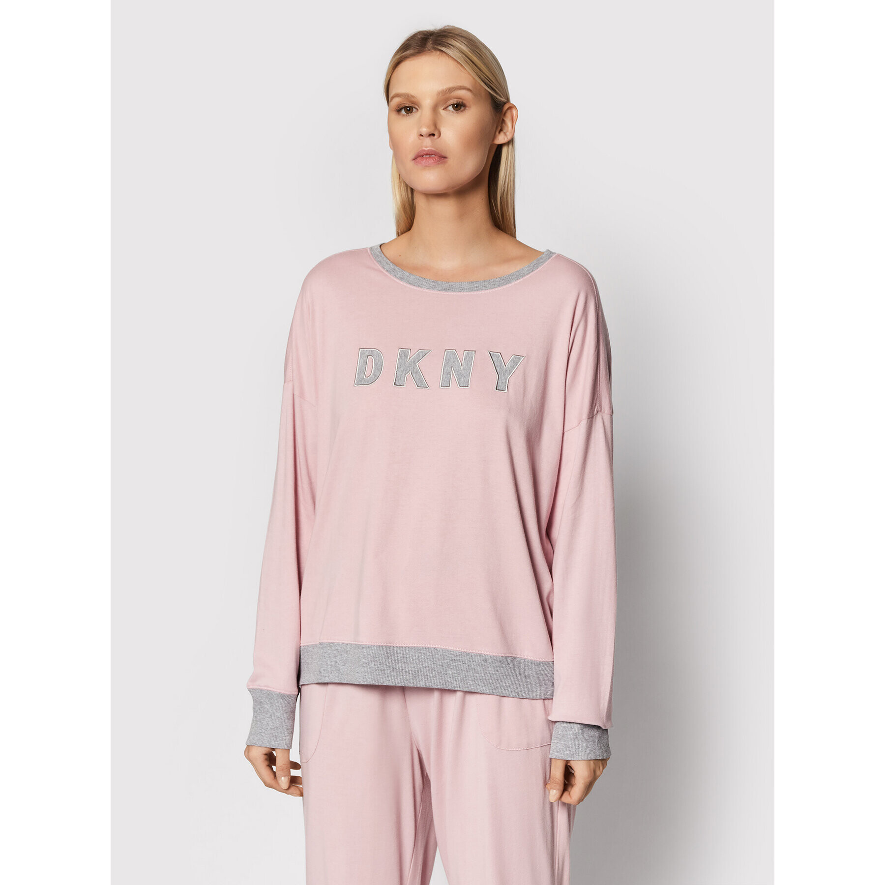 DKNY Pižama YI2919259 Roza - Pepit.si