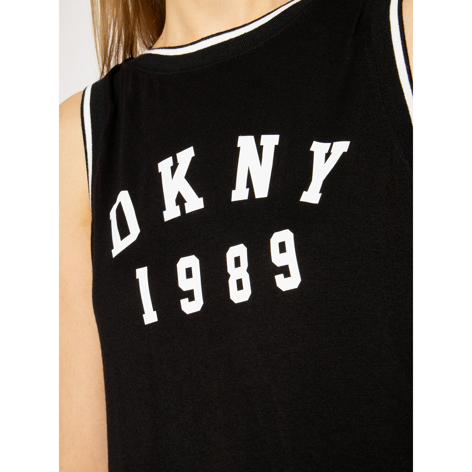 DKNY Pižama YI3022404 Črna - Pepit.si