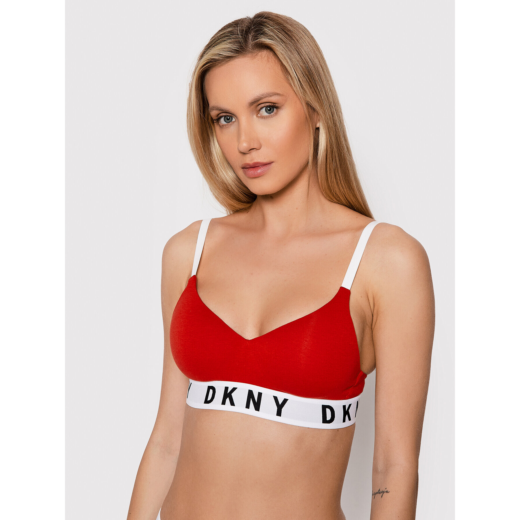 DKNY Push-Up nedrček DK4518 Rdeča - Pepit.si