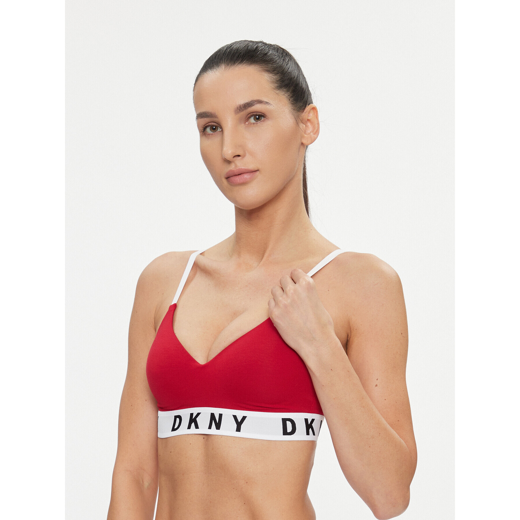 DKNY Push-Up nedrček DK4518 Rdeča - Pepit.si