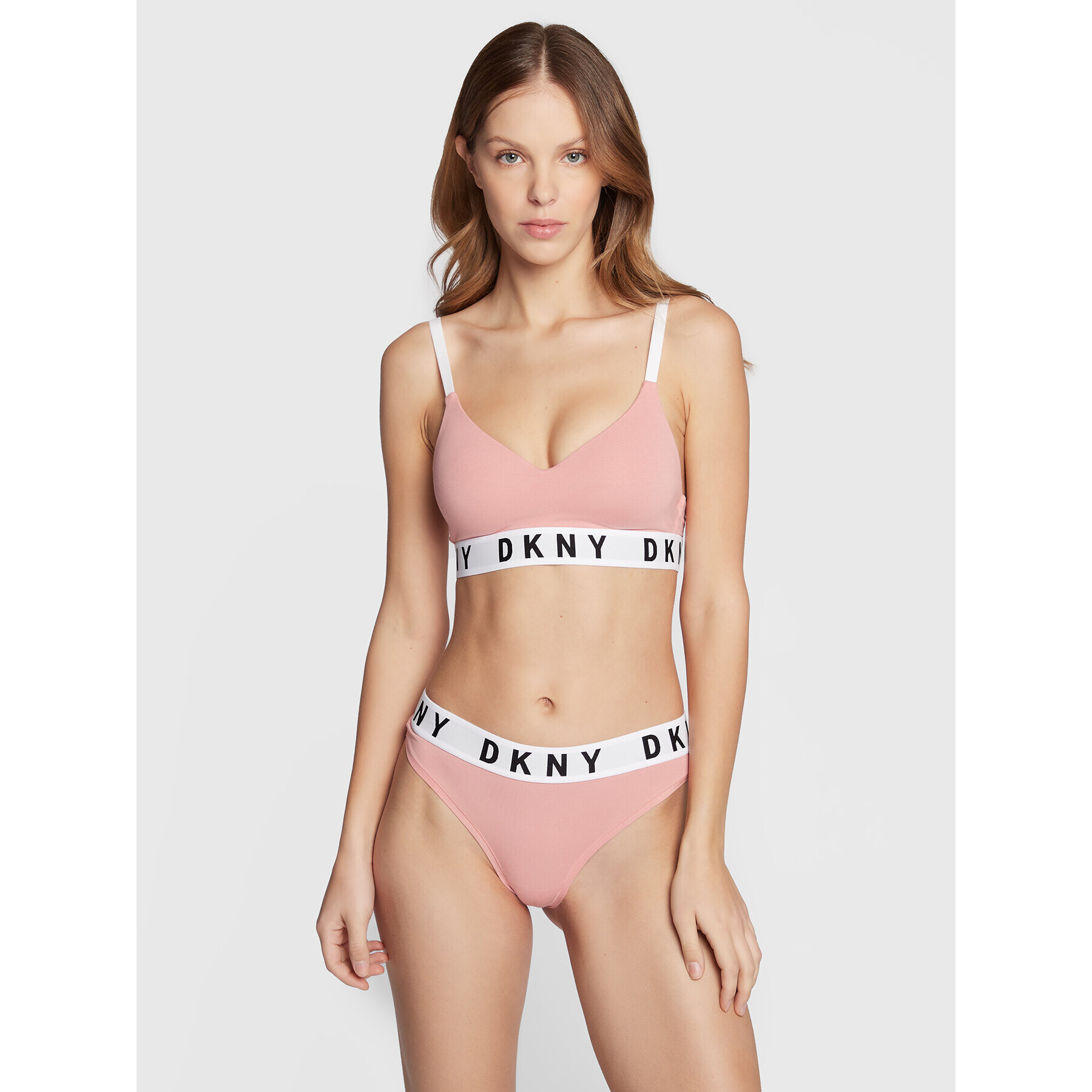 DKNY Push-Up nedrček DK4518 Roza - Pepit.si