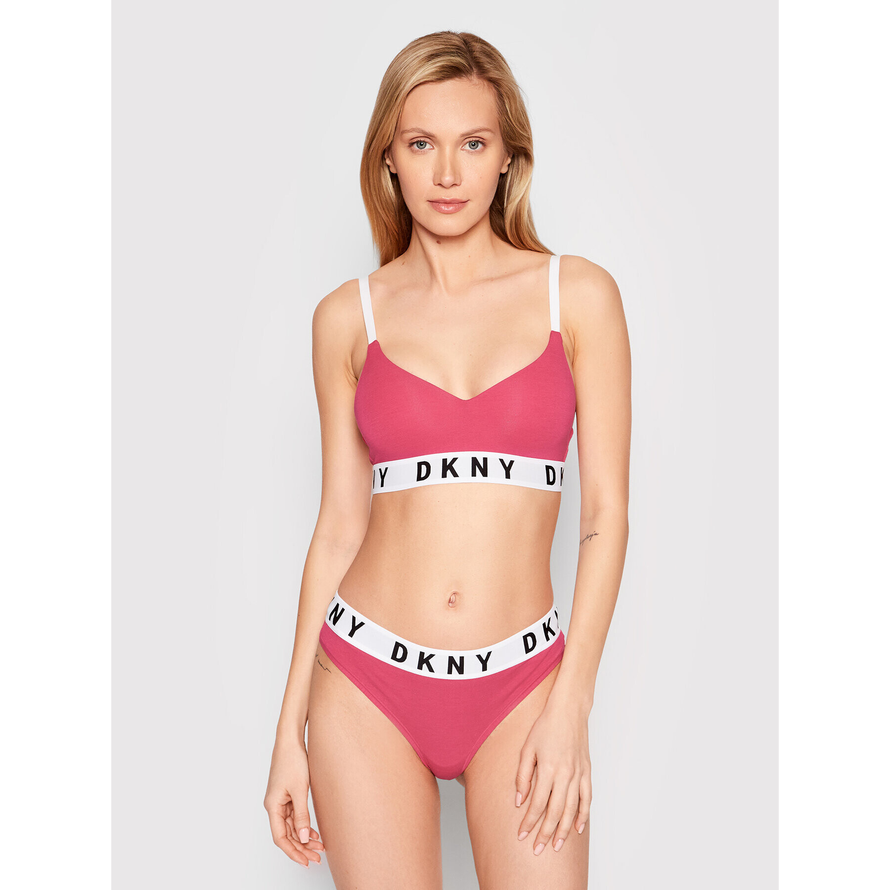 DKNY Push-Up nedrček DK4518 Roza - Pepit.si