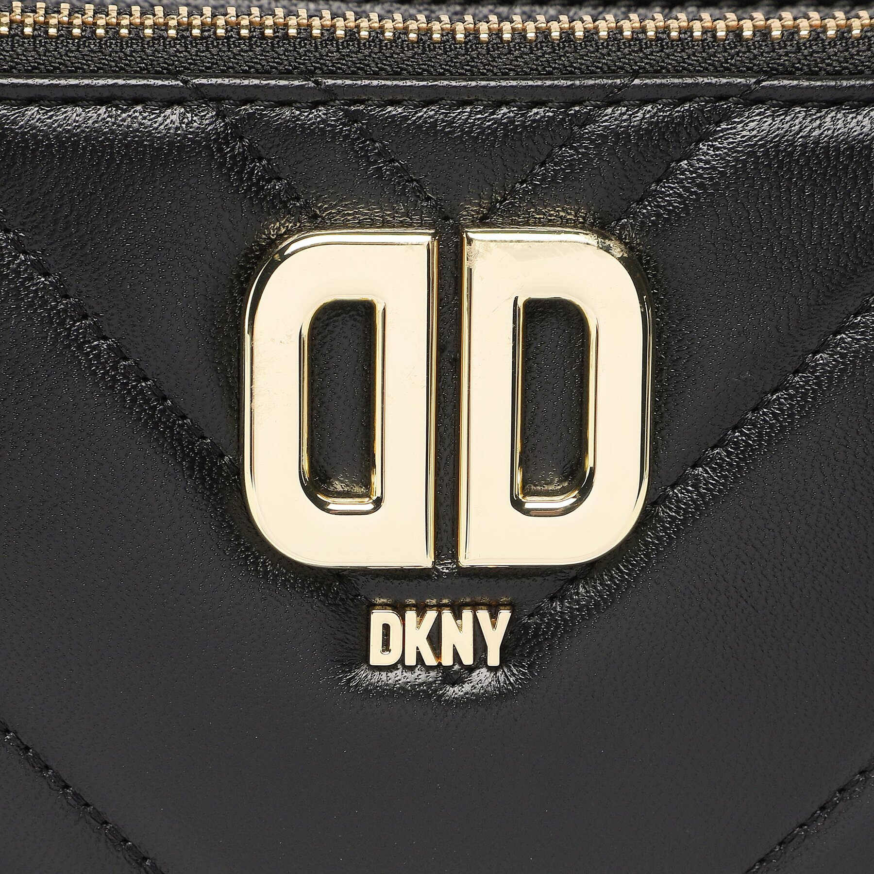 DKNY Ročna torba Delphine Dbl Zip Cbo R23EBG29 Črna - Pepit.si