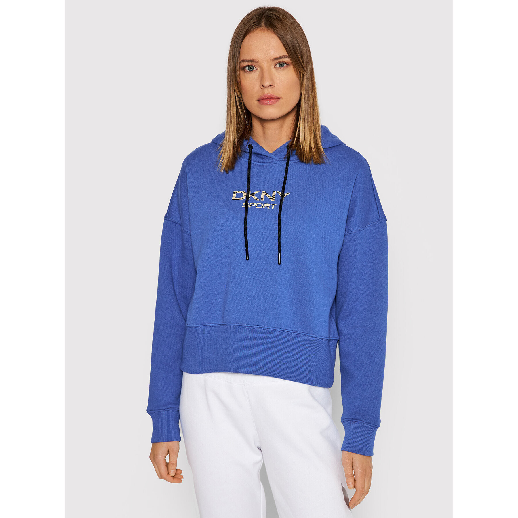 DKNY Sport Jopa DP1T8221 Modra Relaxed Fit - Pepit.si