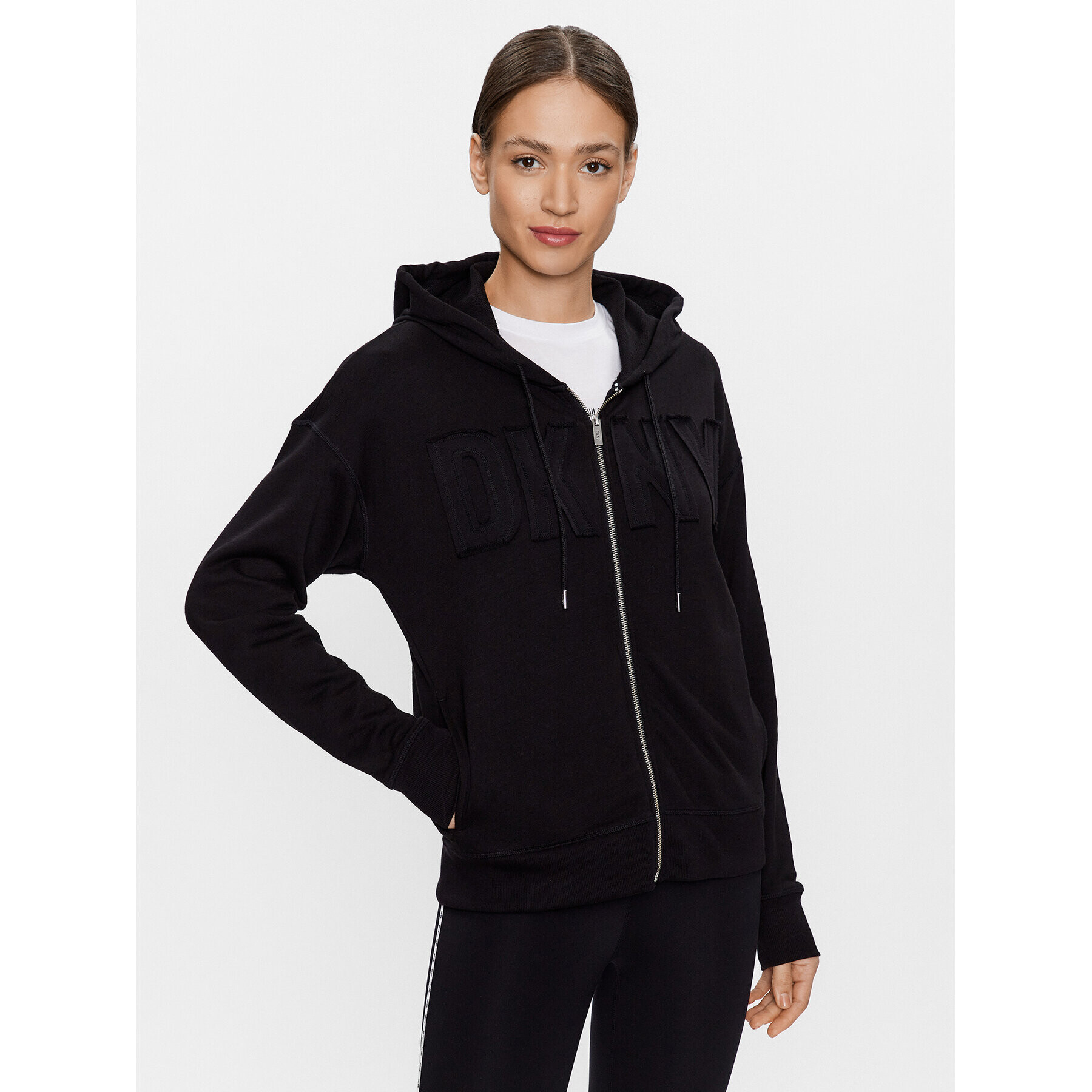 DKNY Sport Jopa DP3J9276 Črna Classic Fit - Pepit.si