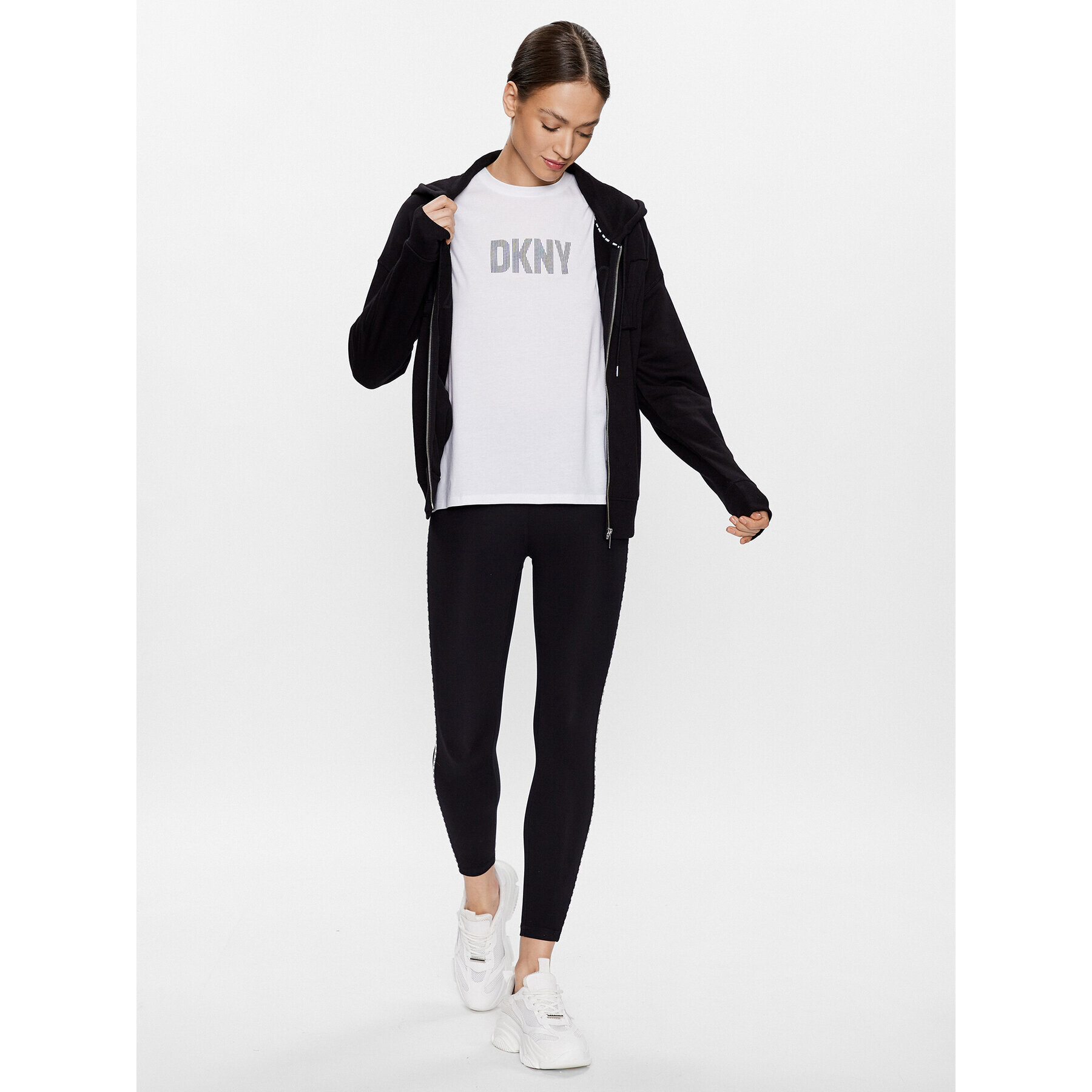 DKNY Sport Jopa DP3J9276 Črna Classic Fit - Pepit.si