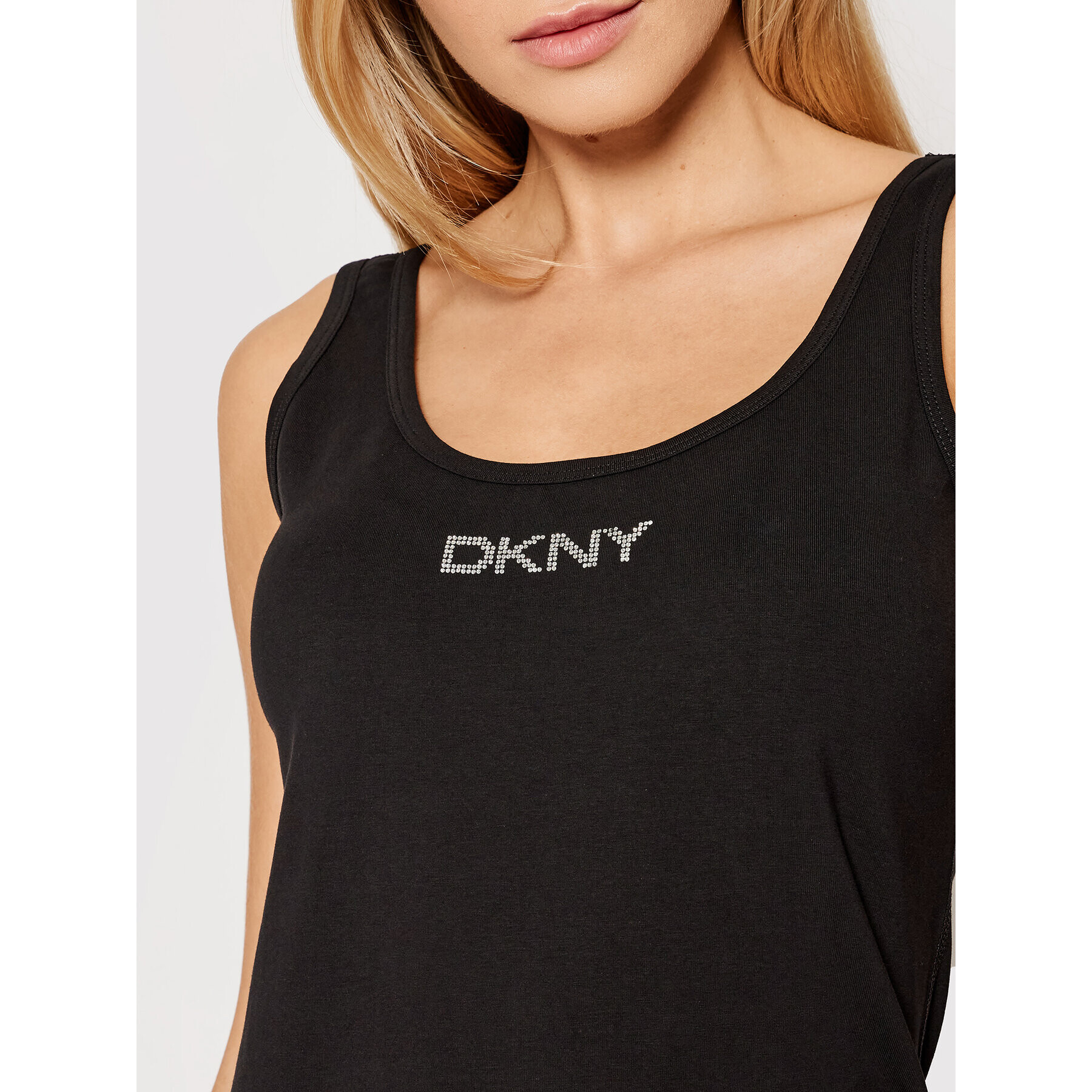 DKNY Sport Vsakodnevna obleka DP1D4465 Črna Slim Fit - Pepit.si