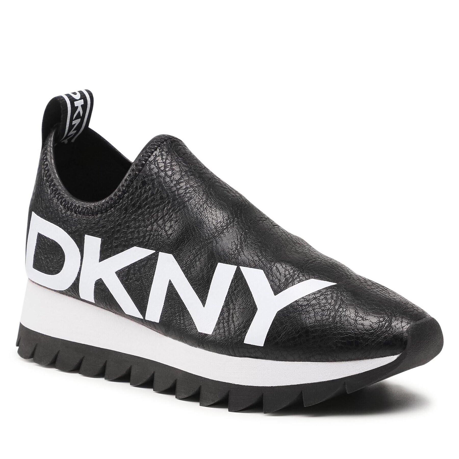 DKNY Superge Azer Slip On Sneak K2134615 Črna - Pepit.si