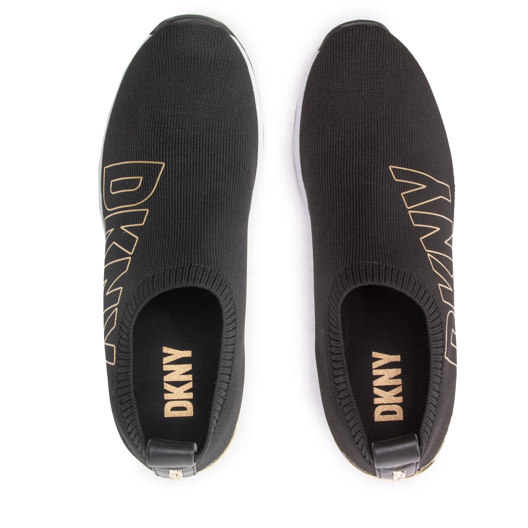 DKNY Superge -Pavi-Slip On Wedge Črna - Pepit.si