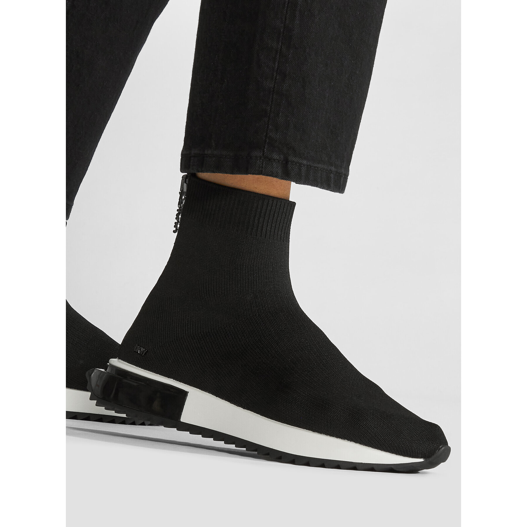 DKNY Superge Promila-Sock Sneak K3261593 Črna - Pepit.si