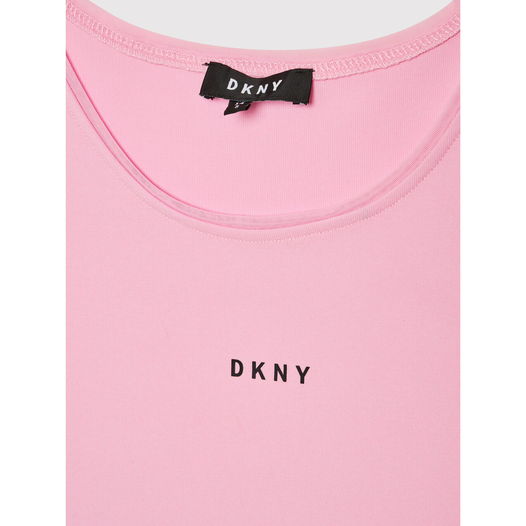 DKNY Top D35R98 M Roza Regular Fit - Pepit.si