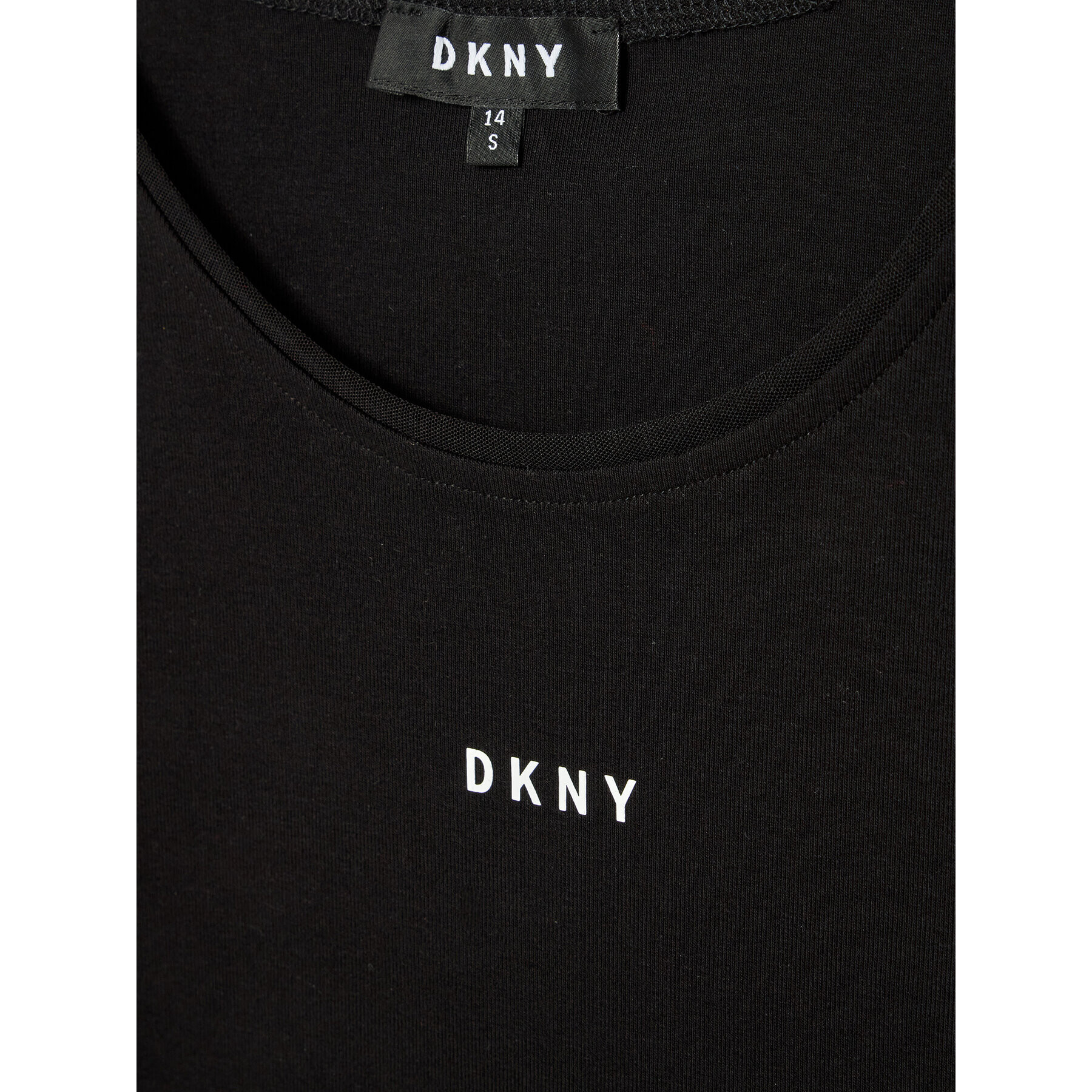 DKNY Top D35R98 S Črna Regular Fit - Pepit.si