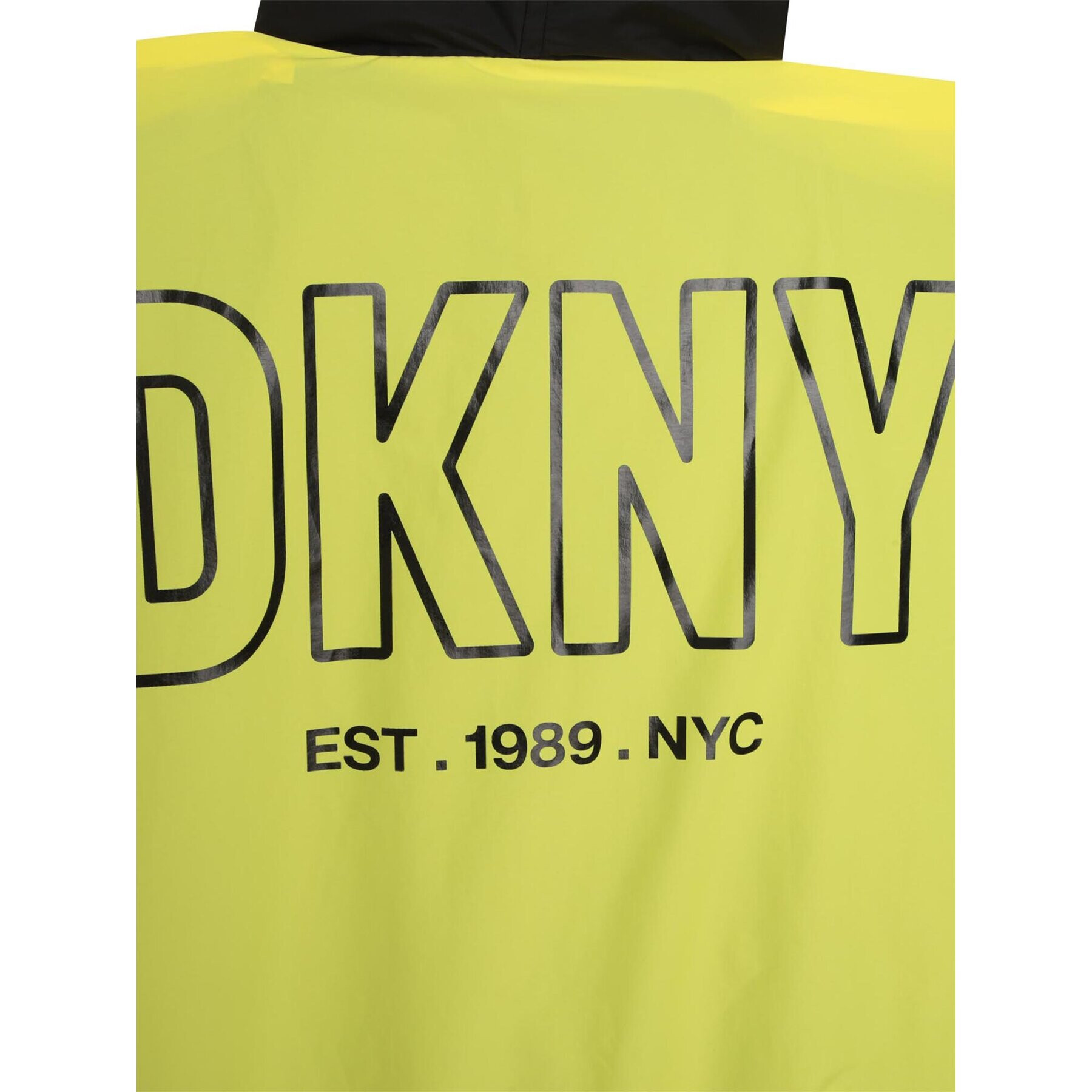 DKNY Vetrovka D36673 D Rumena Regular Fit - Pepit.si