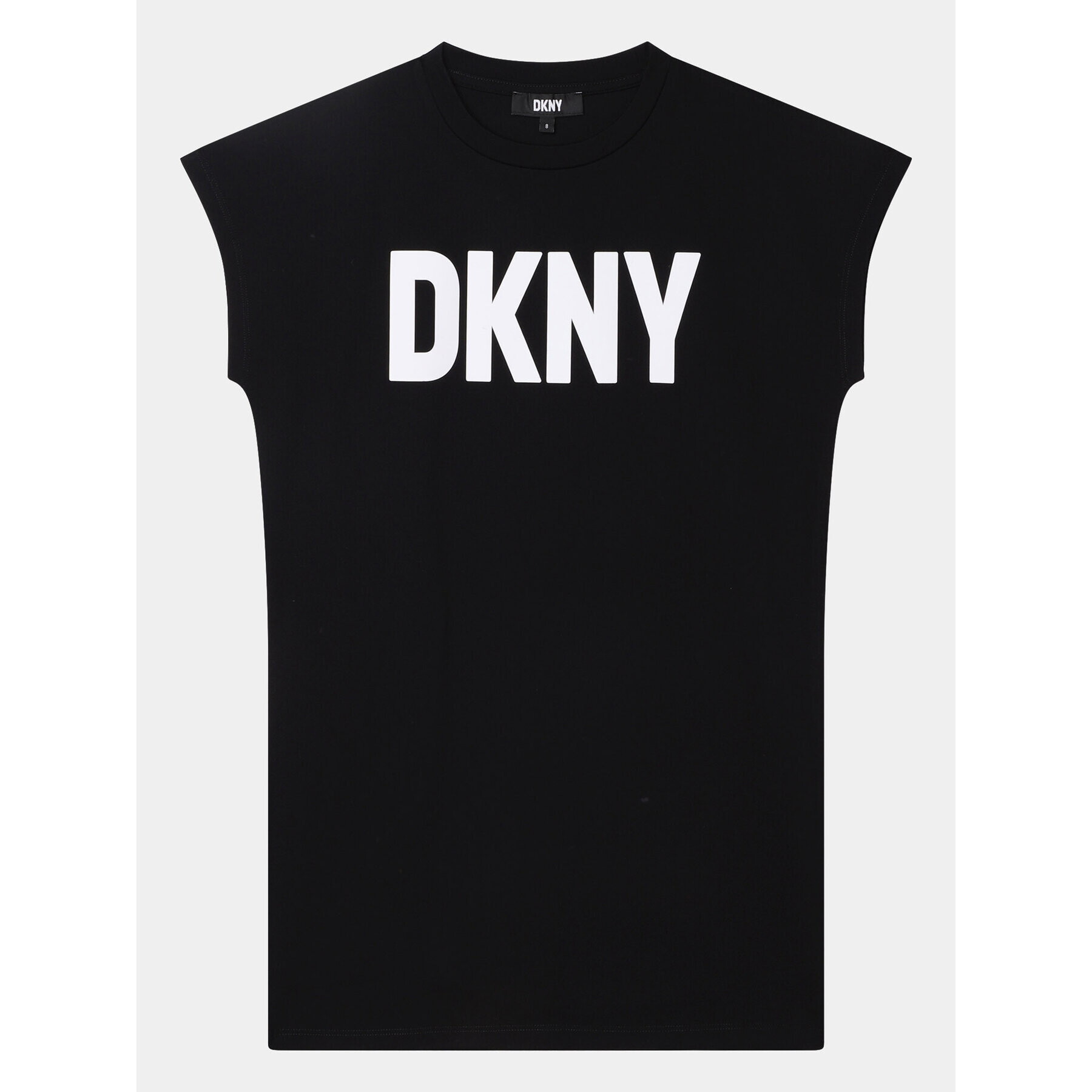 DKNY Vsakodnevna obleka D32898 D Črna Regular Fit - Pepit.si