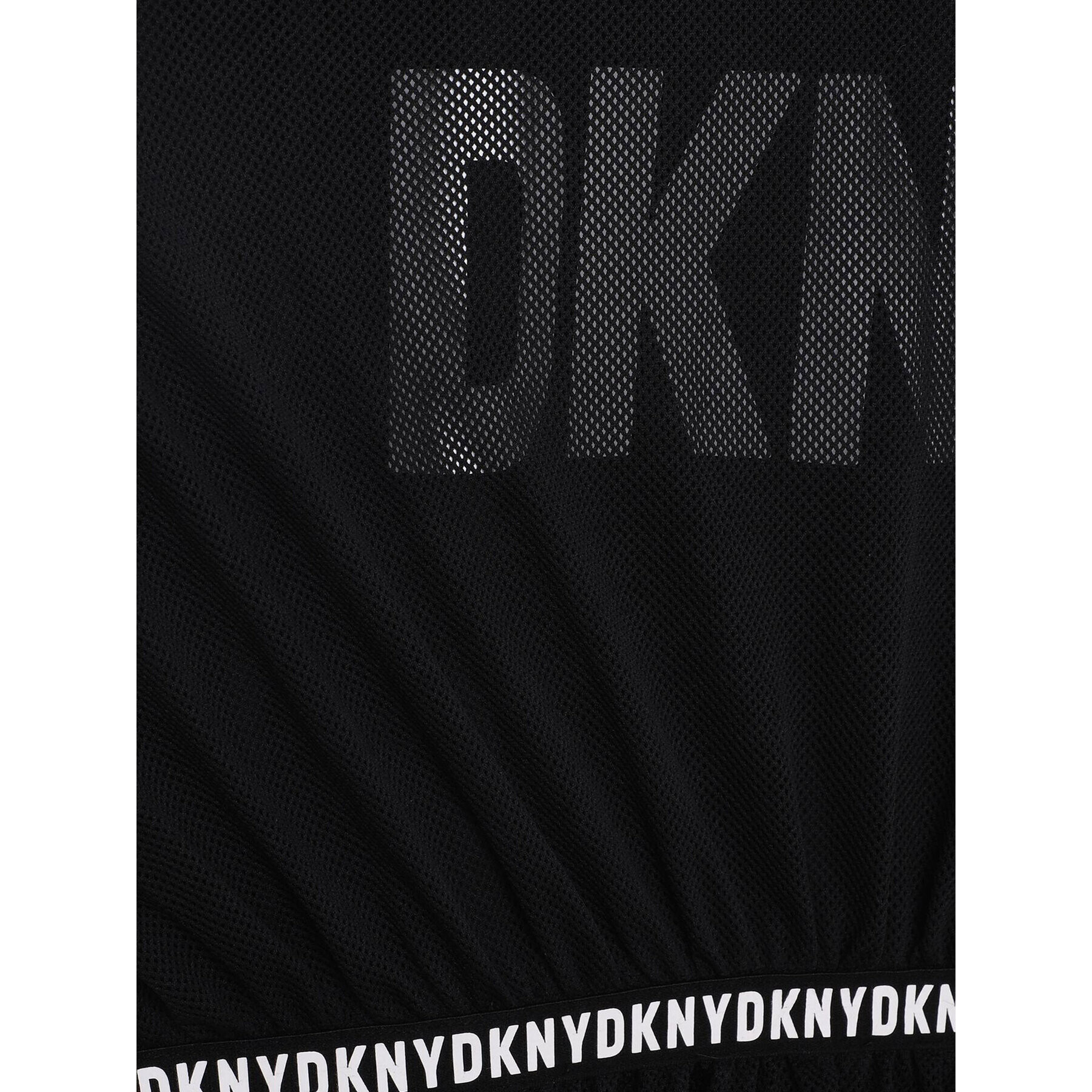 DKNY Vsakodnevna obleka D32898 D Črna Regular Fit - Pepit.si