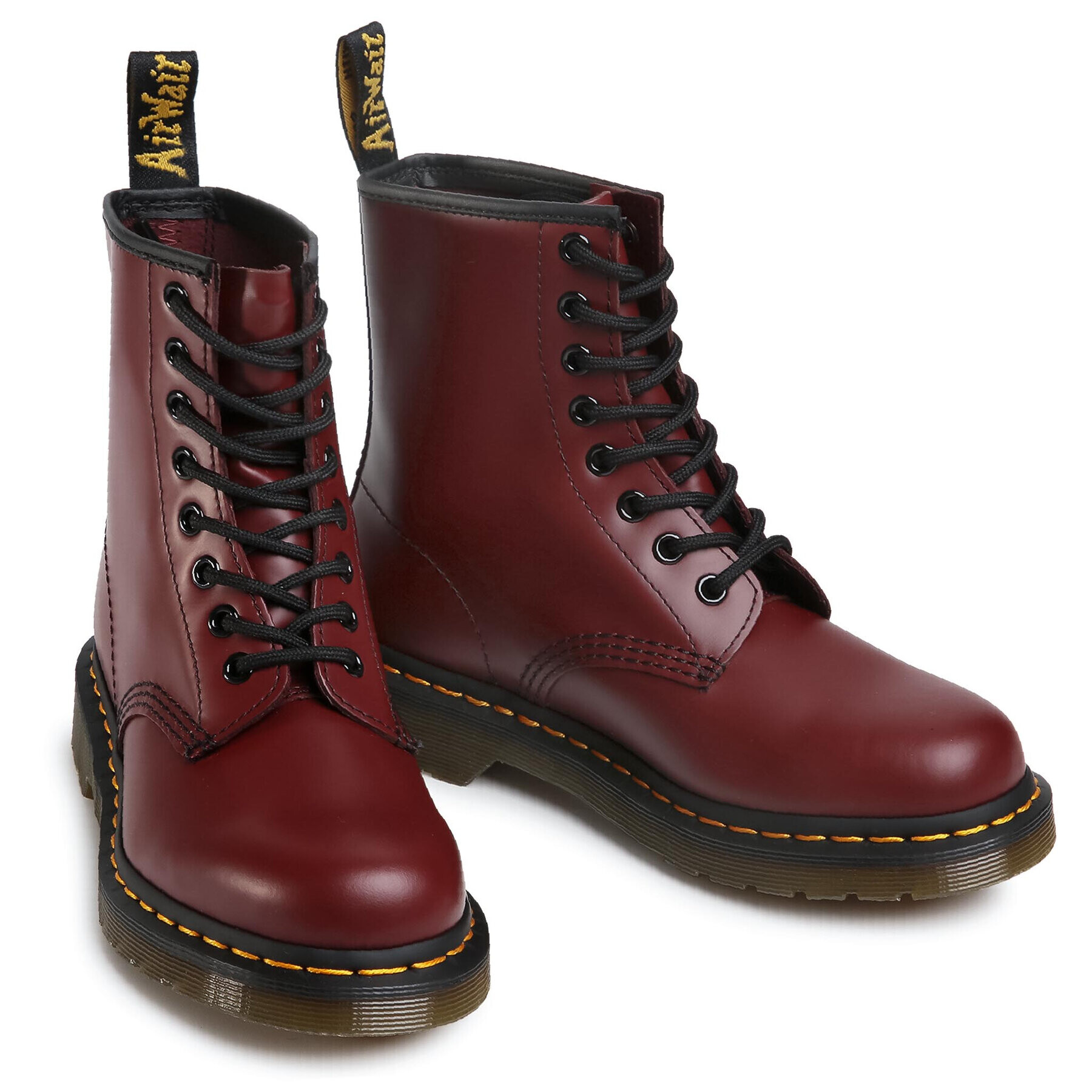 Dr. Martens Bulerji 1460 Smooth 11822600 Bordo rdeča - Pepit.si