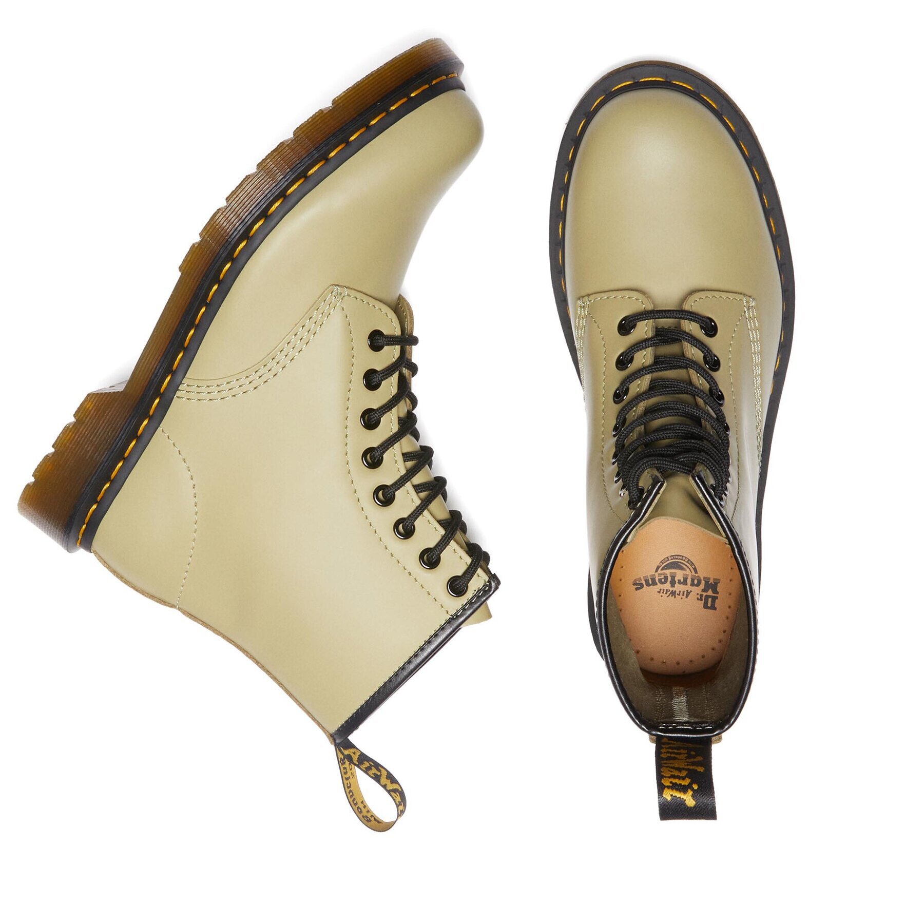 Dr. Martens Bulerji 1460 Smooth Bež - Pepit.si