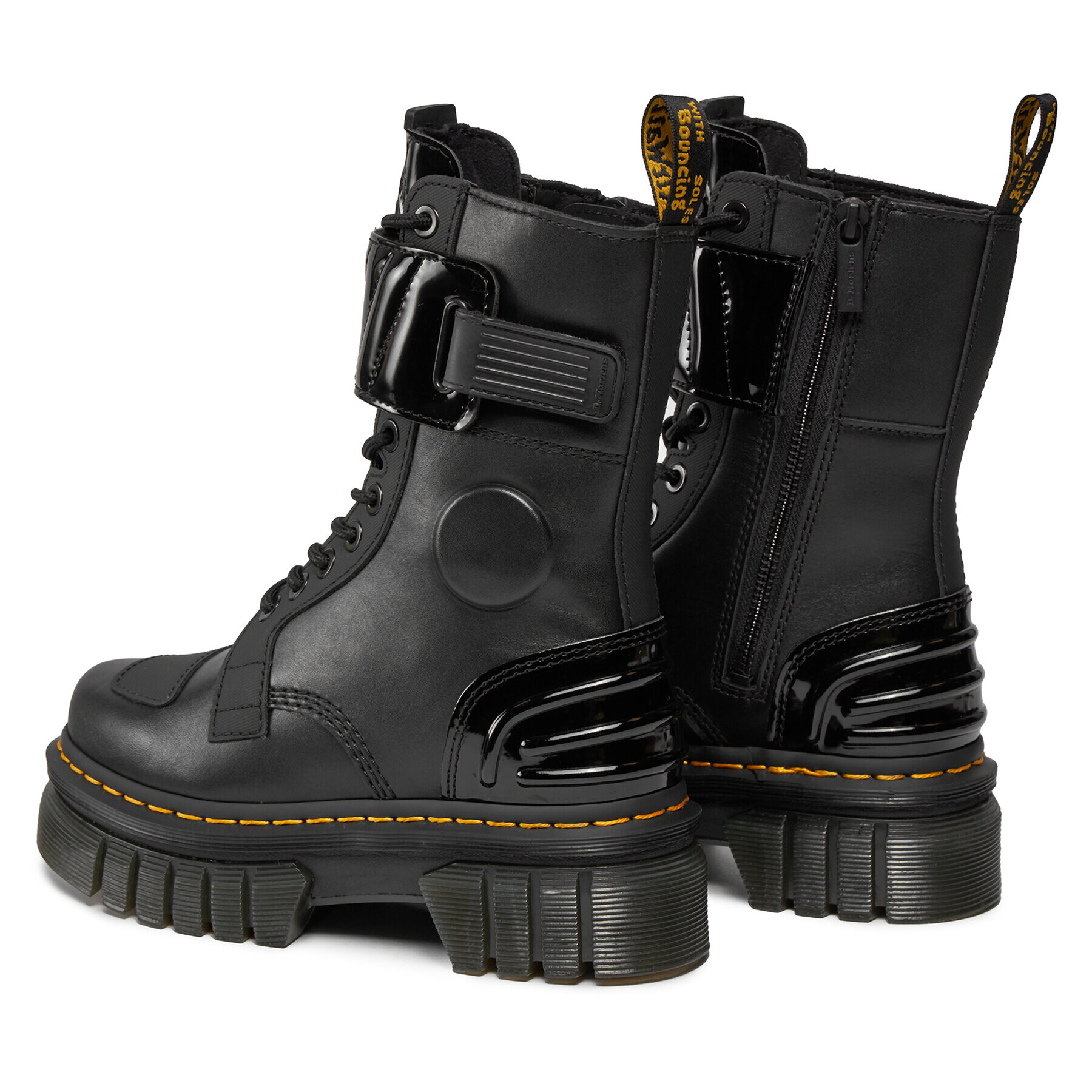 Dr. Martens Pohodni čevlji Audrick 10 Eye 30970001 Črna - Pepit.si