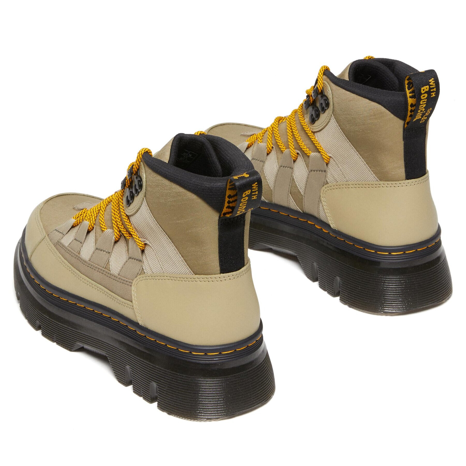 Dr. Martens Pohodni čevlji Boury 30831358 Zelena - Pepit.si